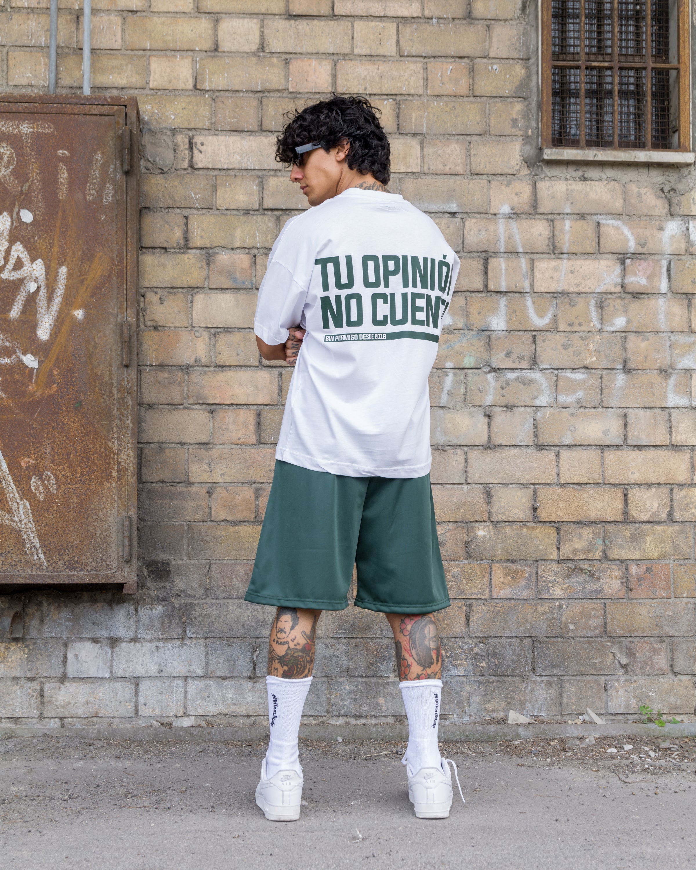 Shorts Sin Permiso Verde