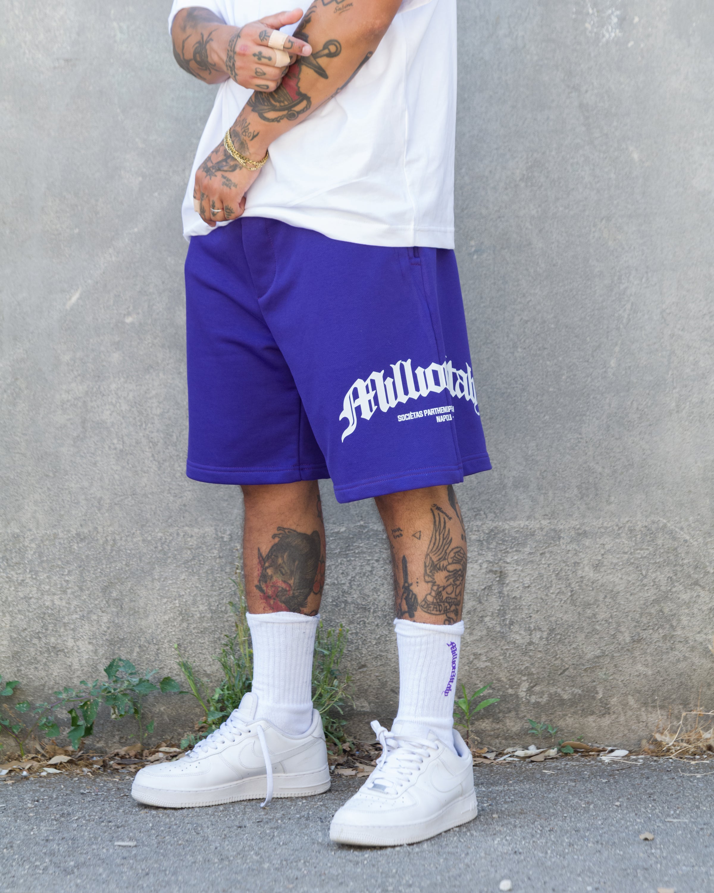 Shorts Viola Arch Logo