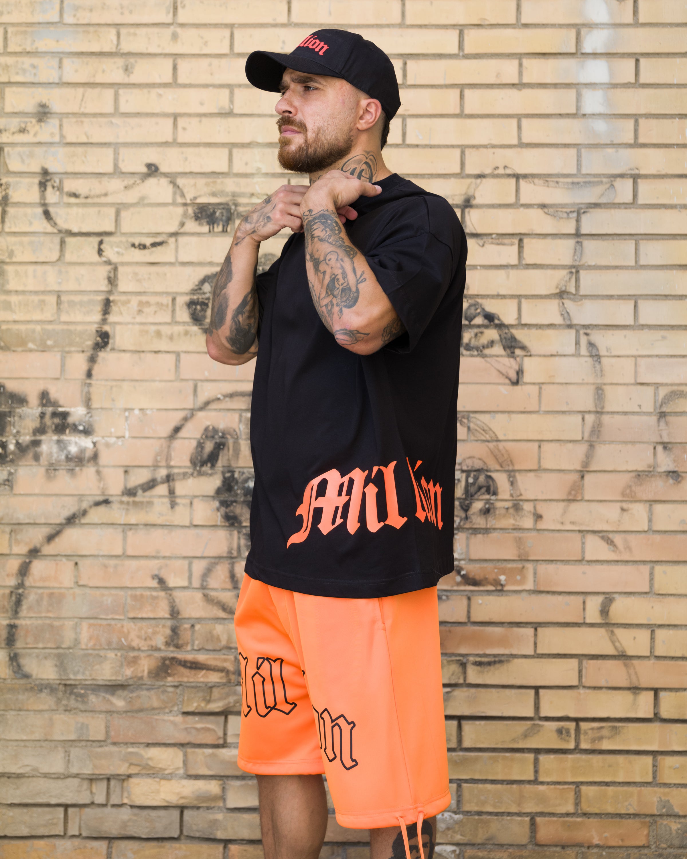 T-Shirt Gothic Arancio