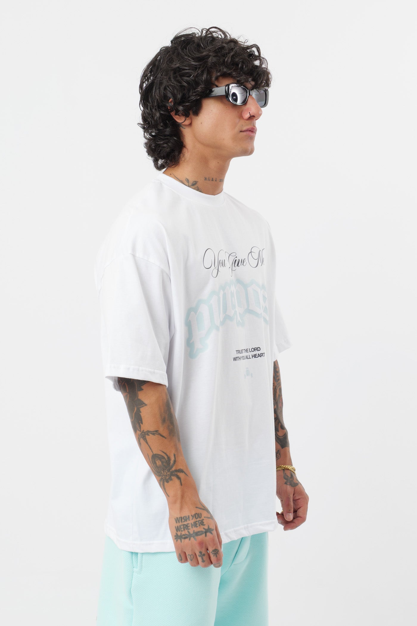 T-Shirt Purpose Bianco