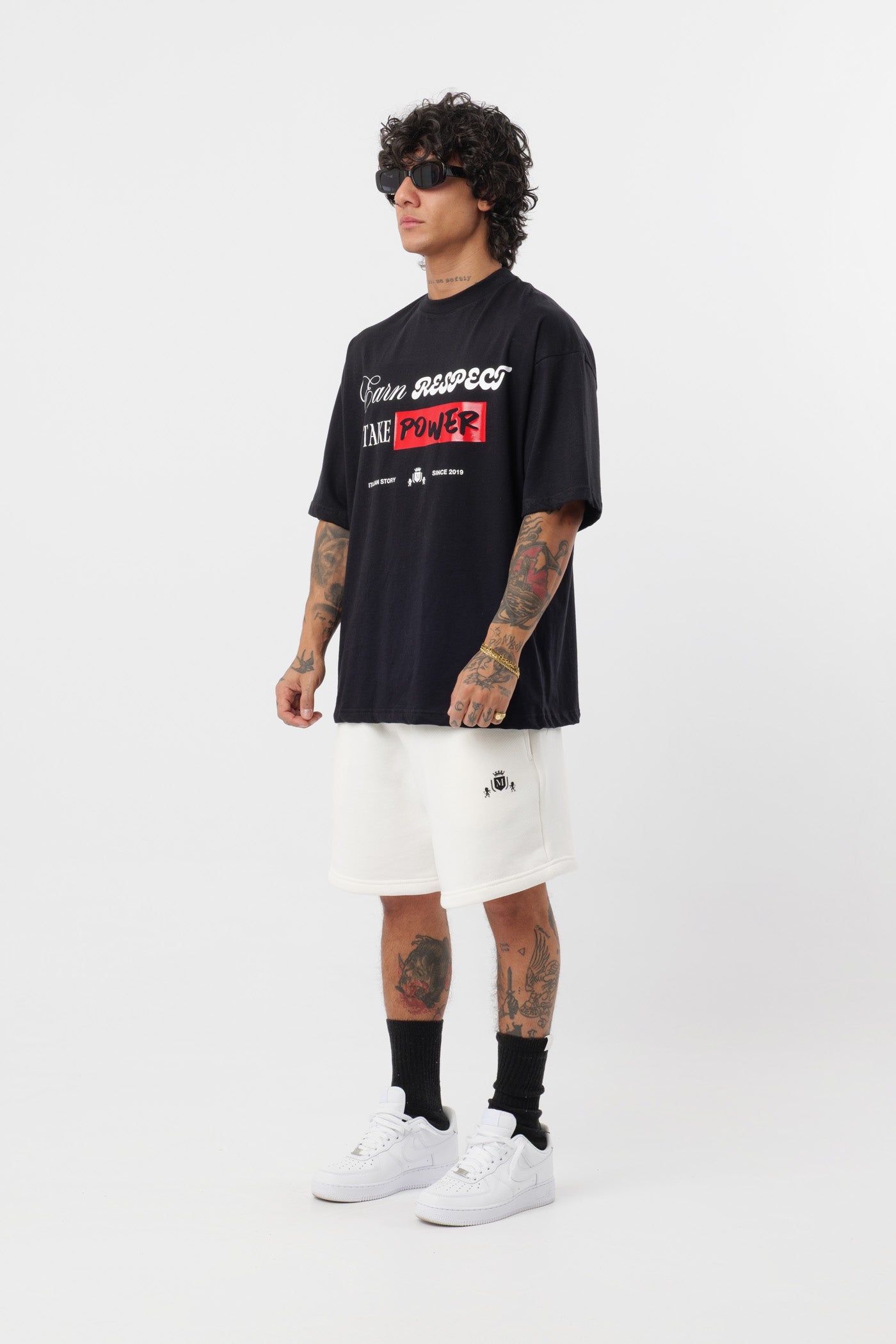Short Drip Bianco