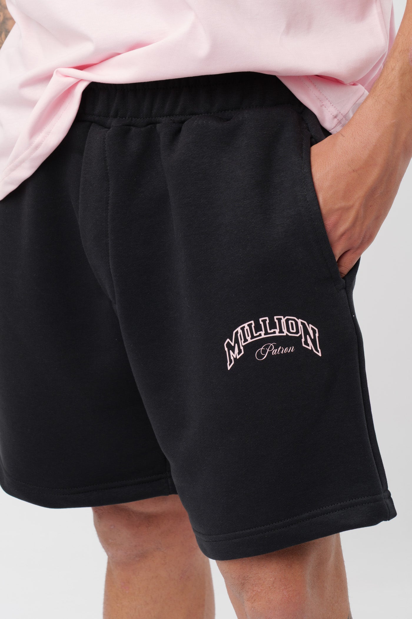 Short Patron Nero Rosa