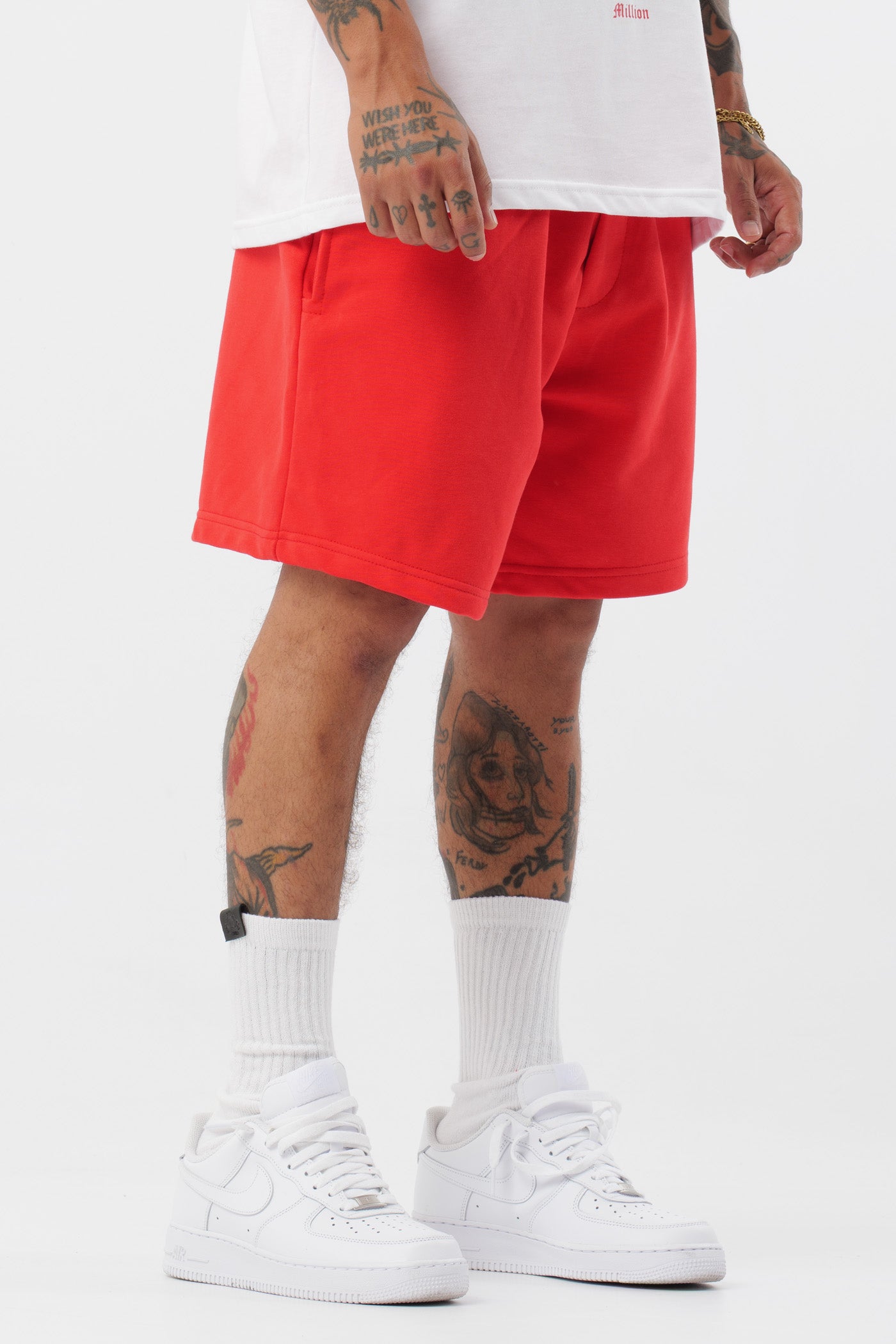 Short Drip Red