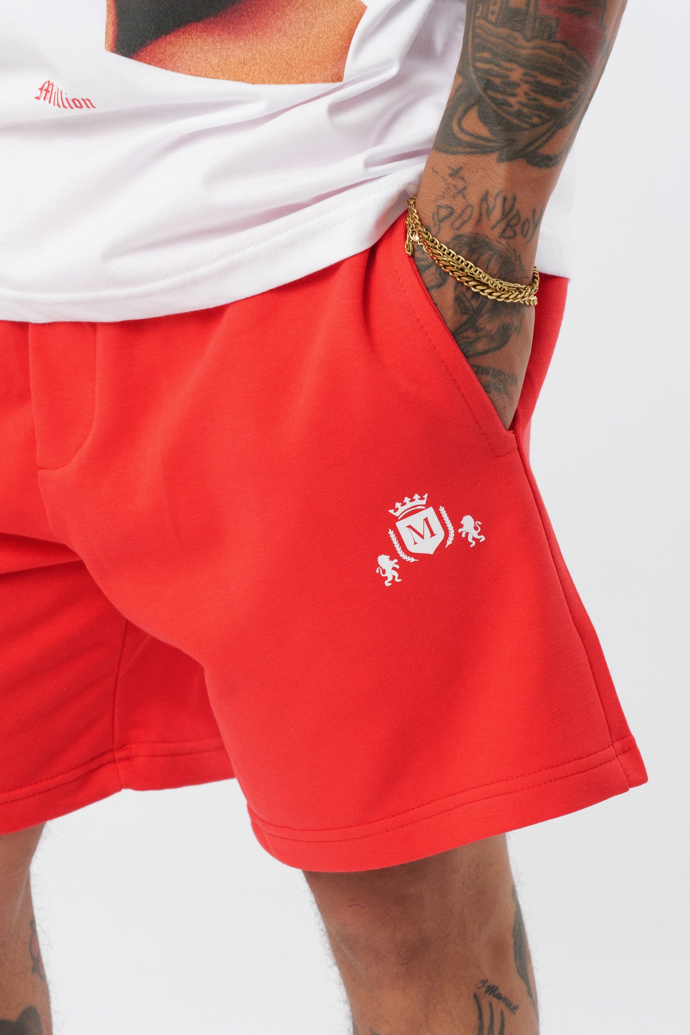 Short Drip Red
