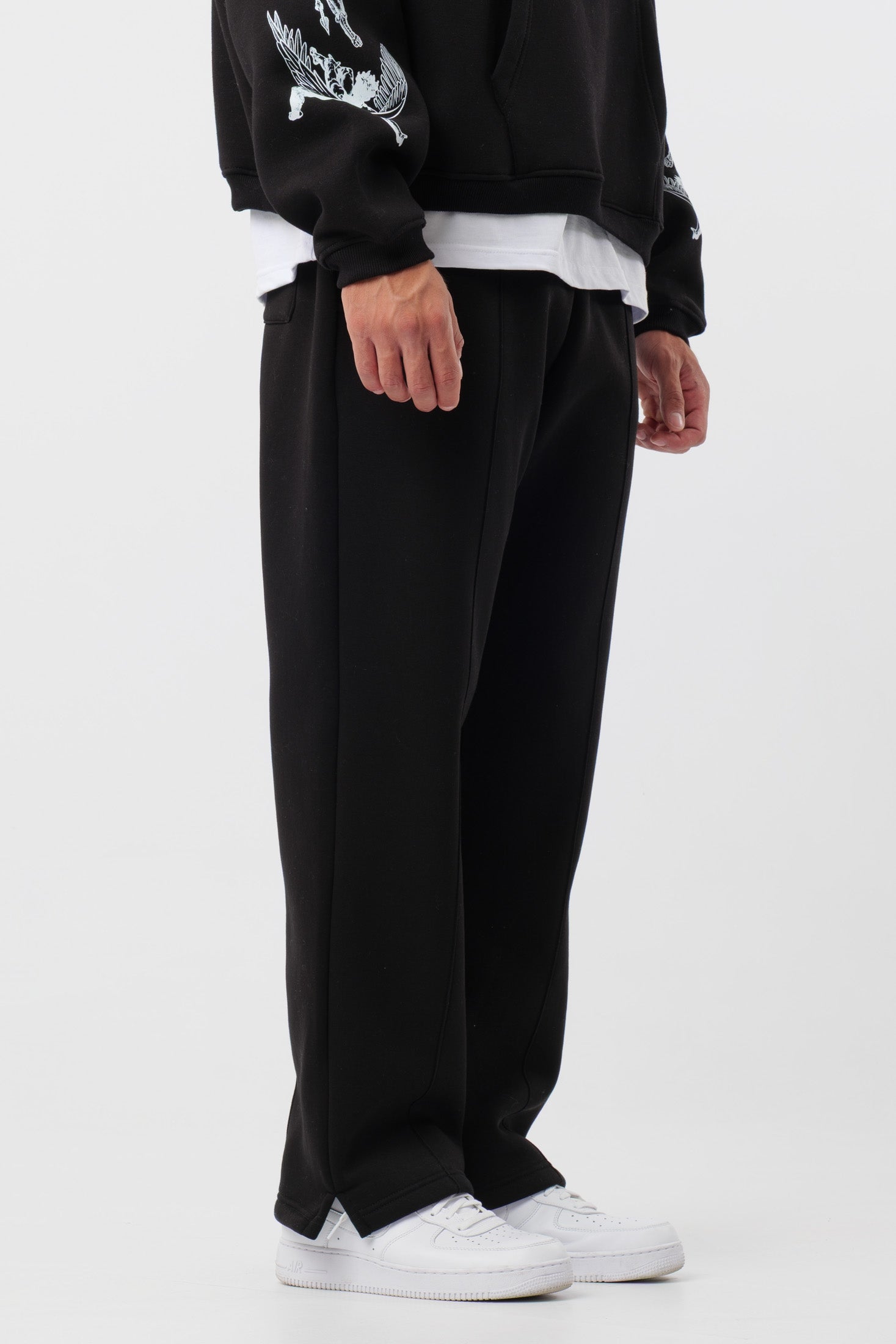Sweatpants Logo Black