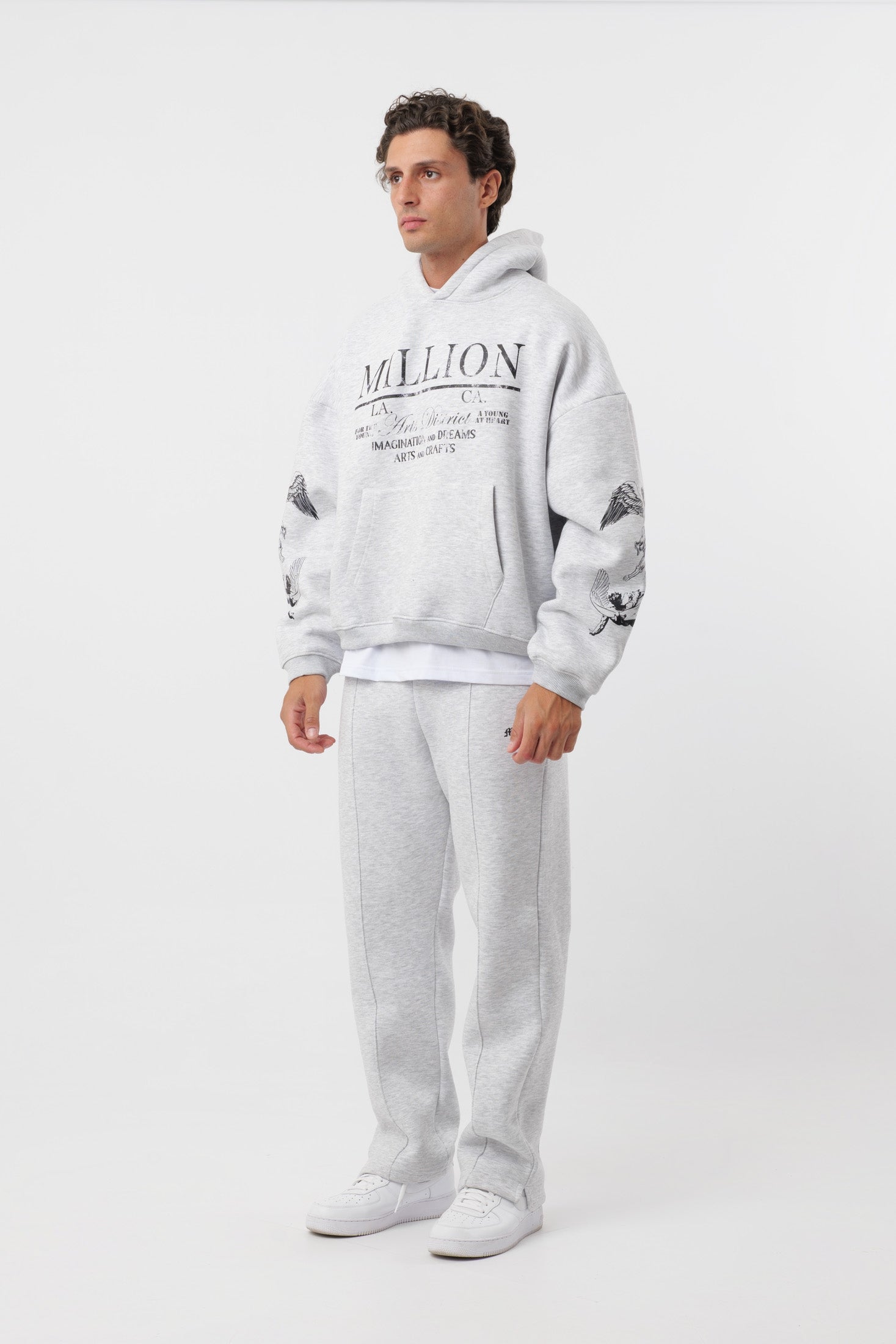 Hoodie Grey District