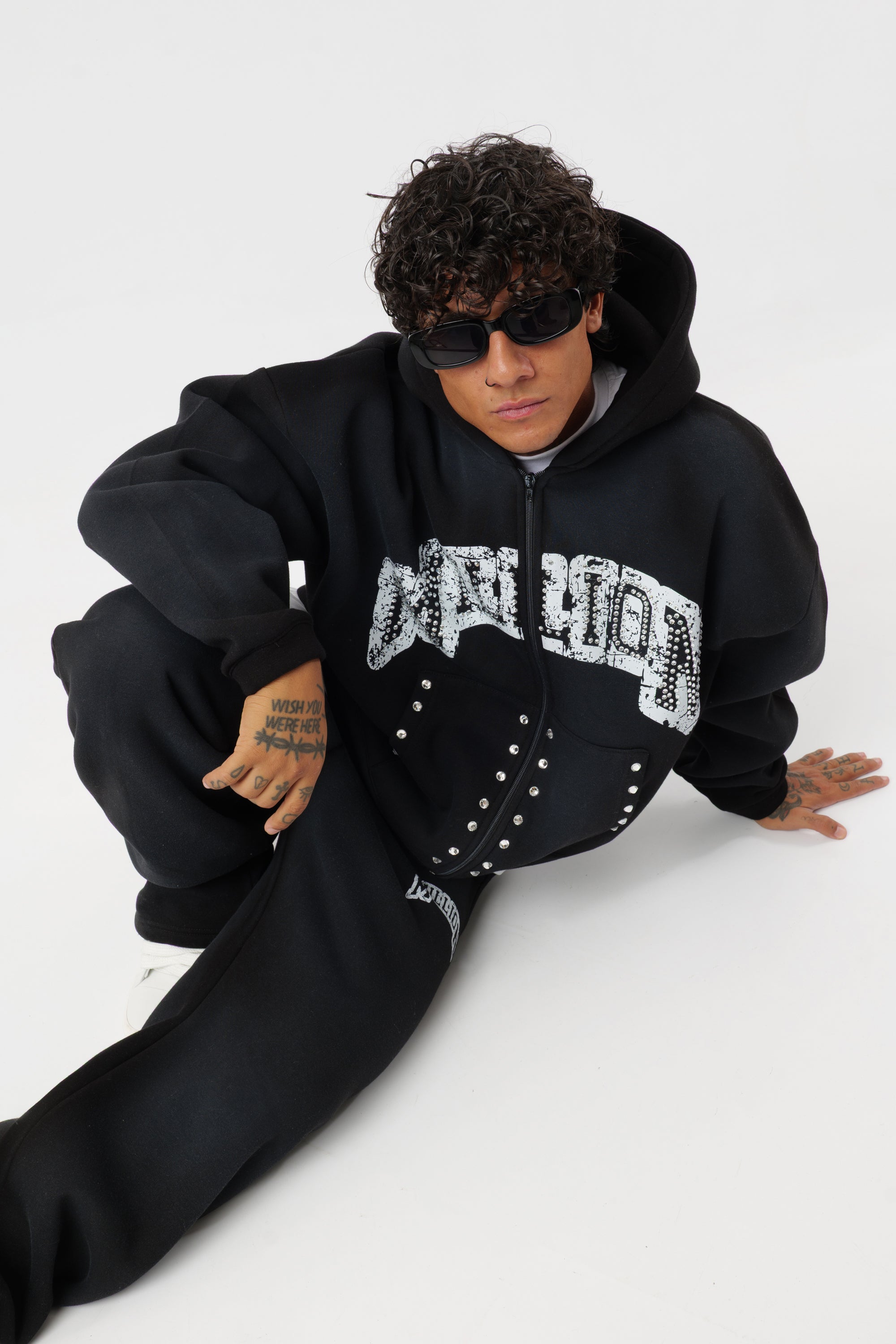 Tracksuit Faded Black