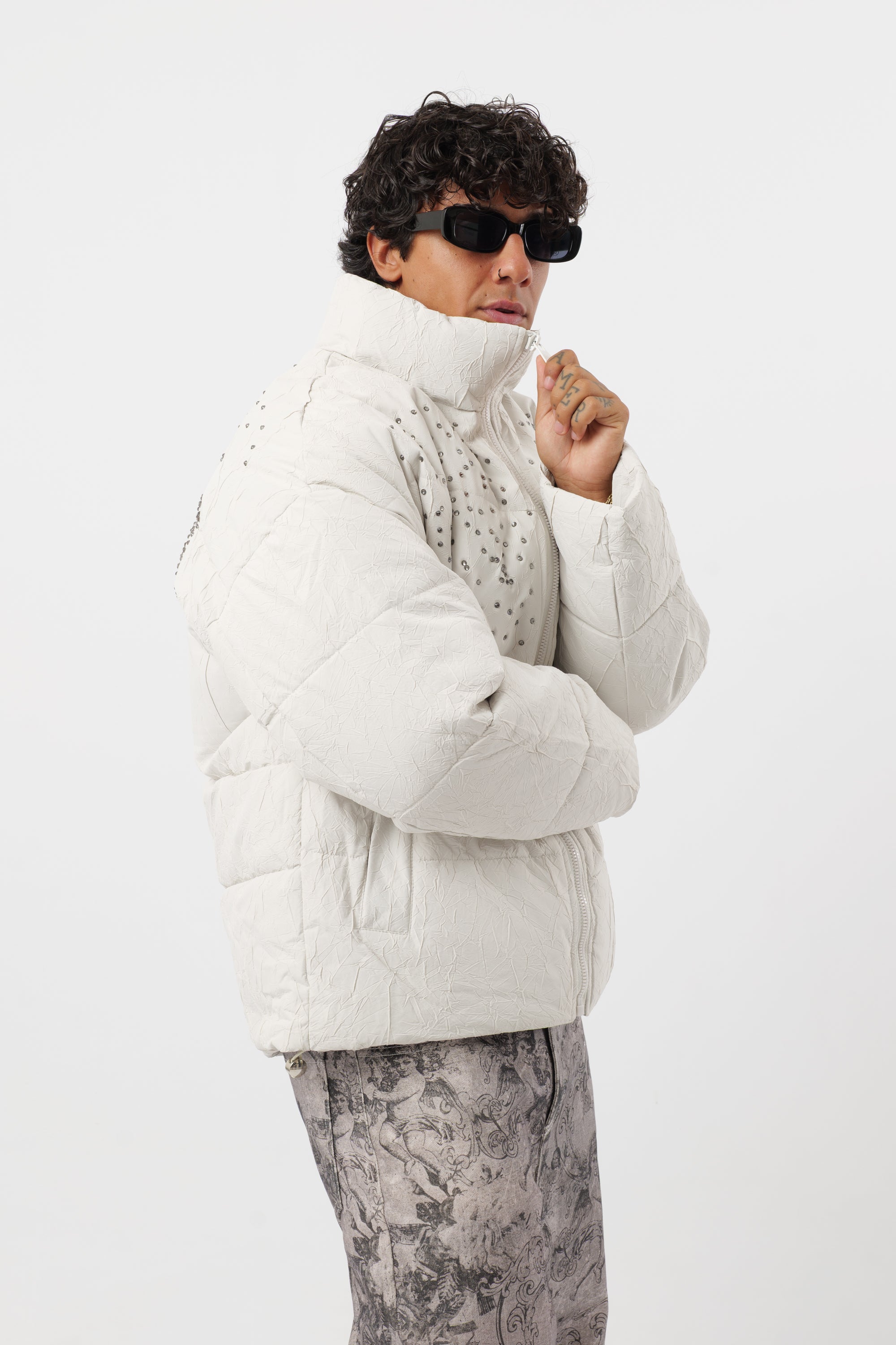 Puffer Patron White