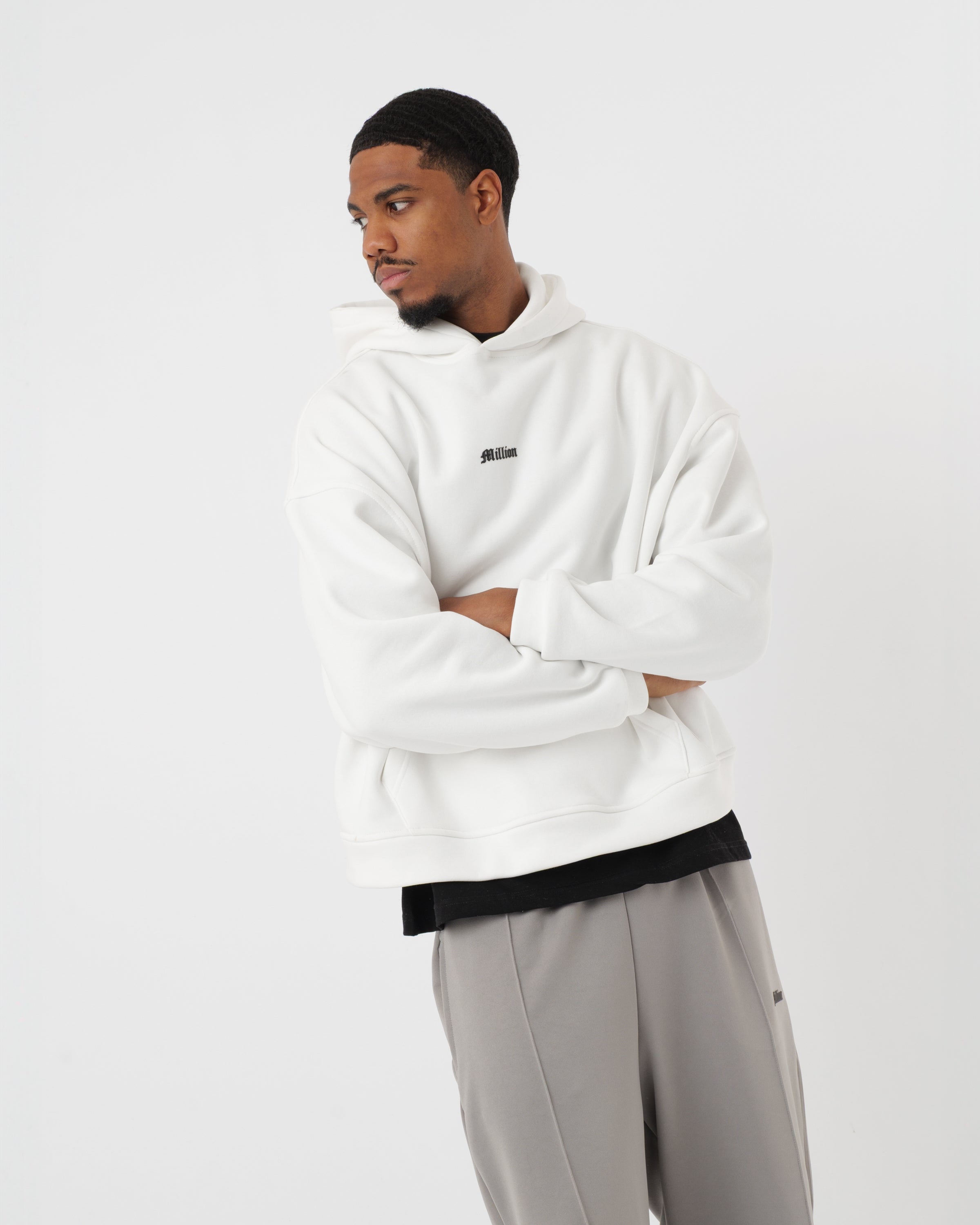 Hoodie Life's a Movie White