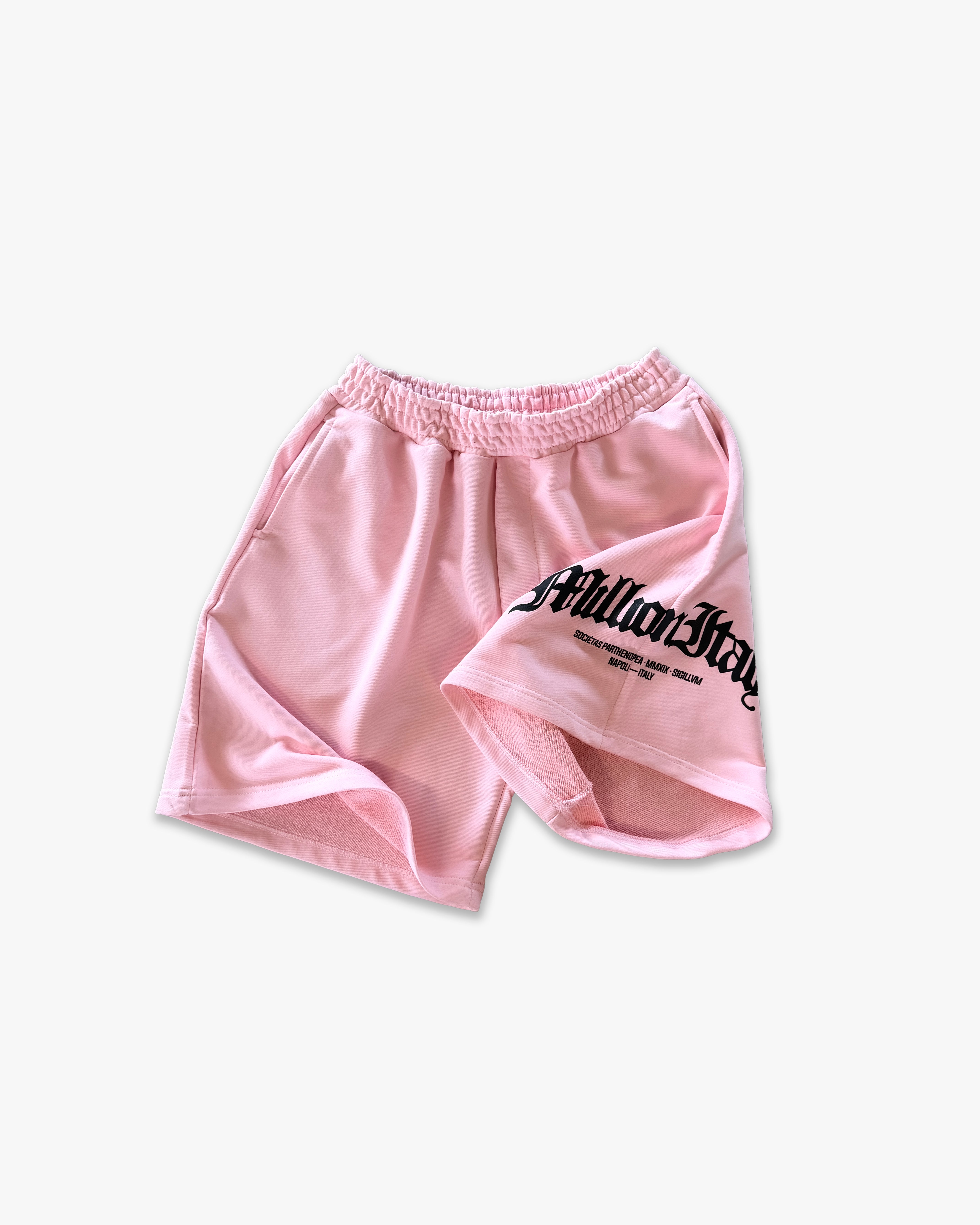 Shorts Rosa Arch Logo