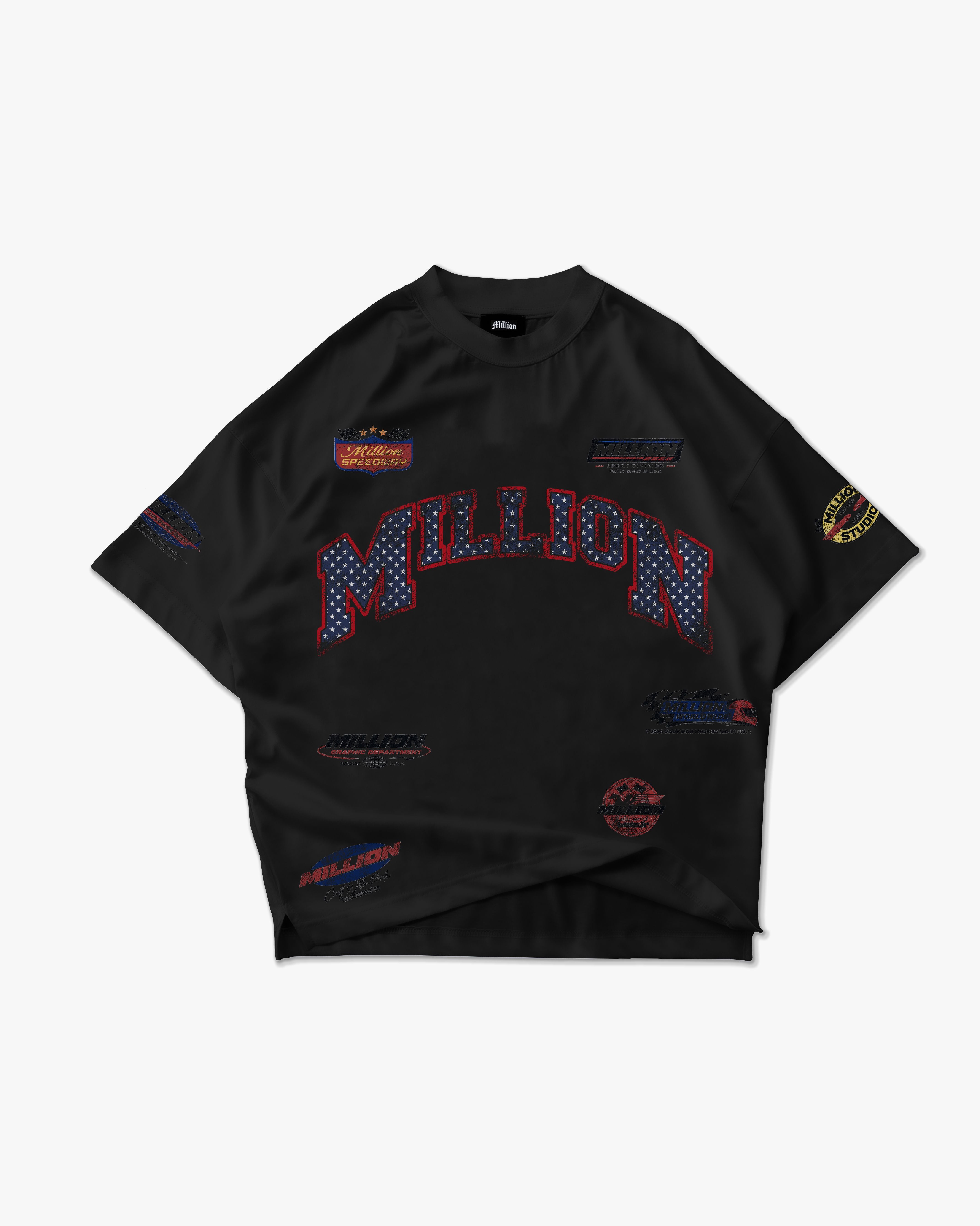 T-Shirt Racing Nera