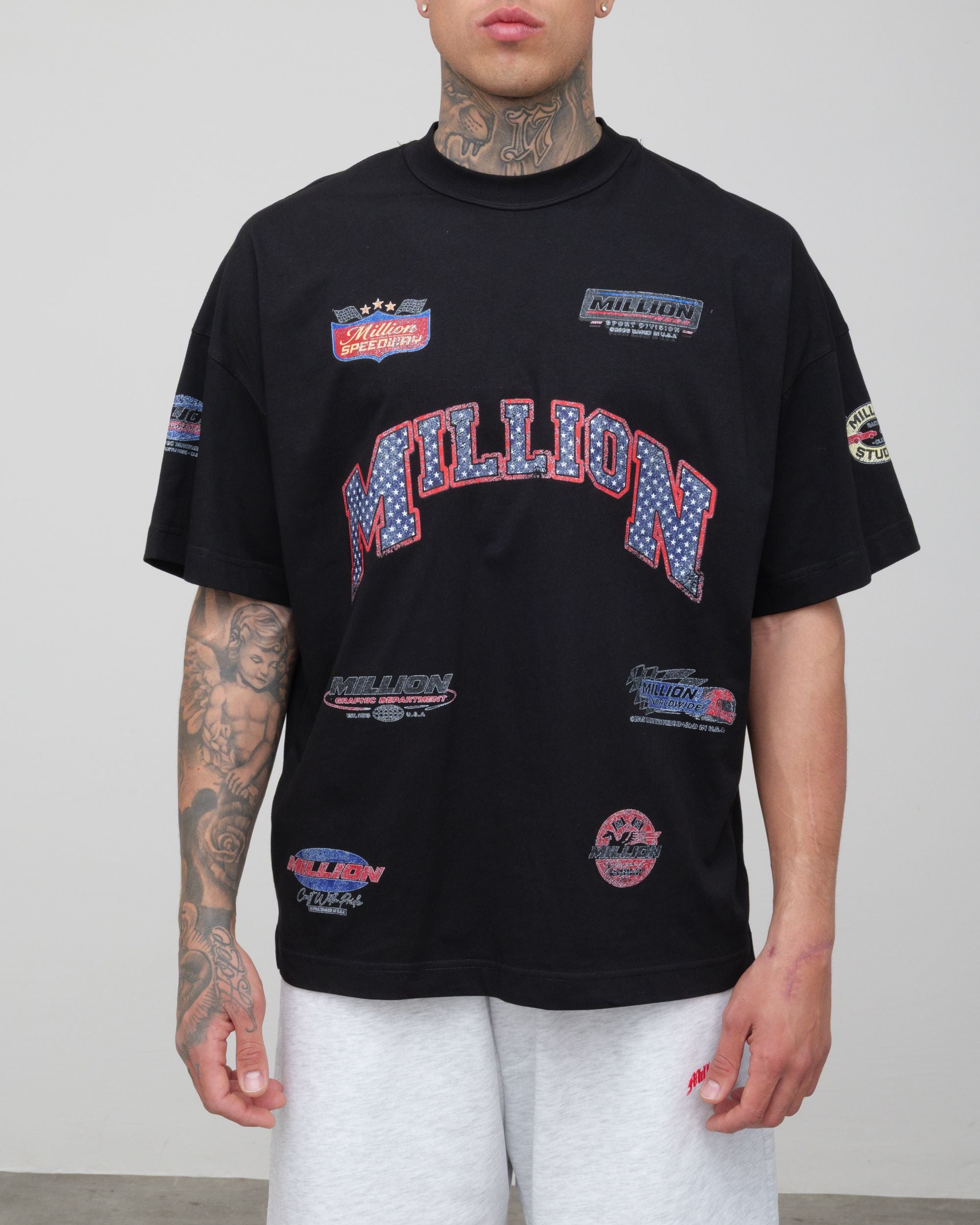 T-Shirt Racing Nera