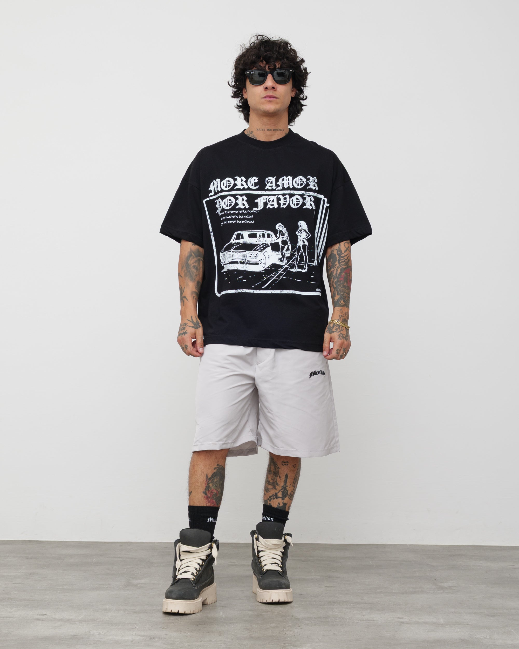 T-Shirt More Amor Nera