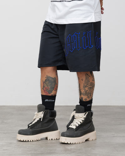 Shorts Tech Nero - Diamond Blu