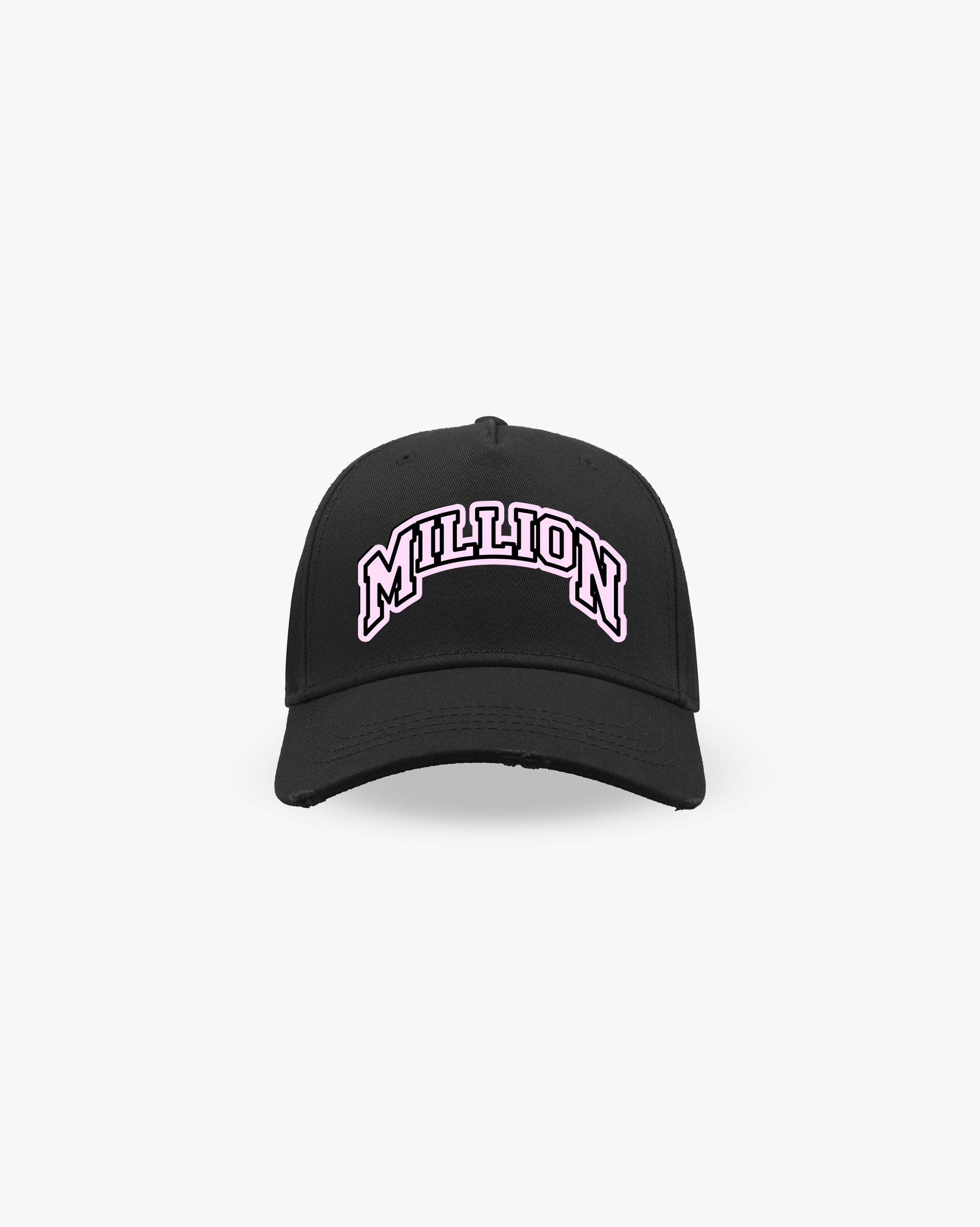 Cappello Patron Nero Rosa