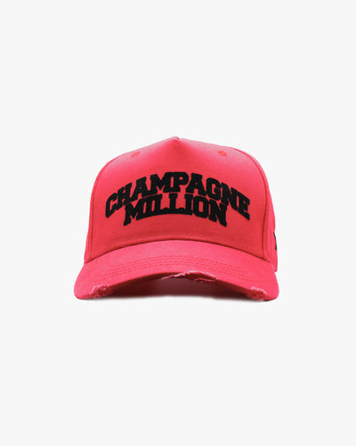 Cappello Champagne Million Rosso