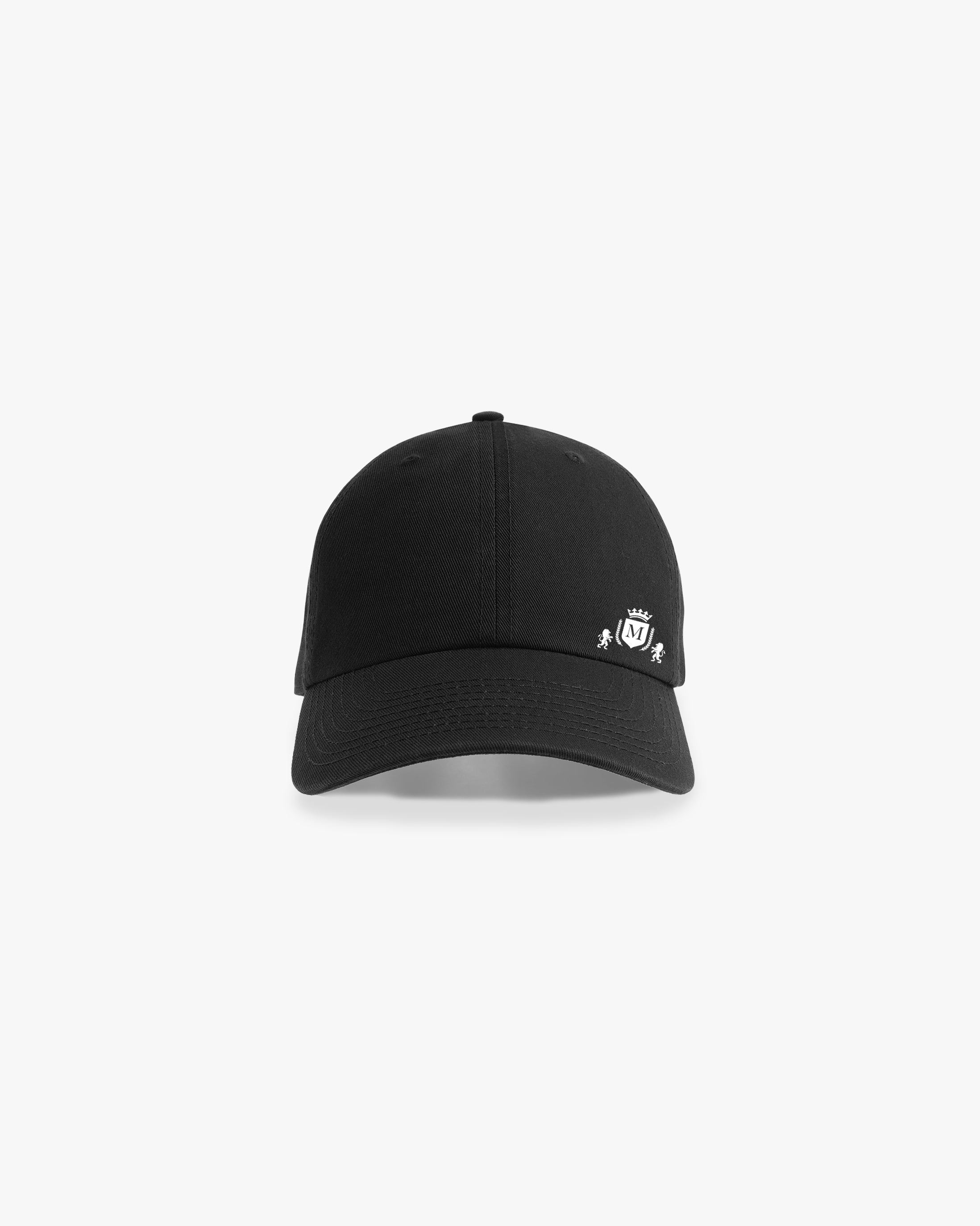Cappello Nero con Mini-Logo Bianco