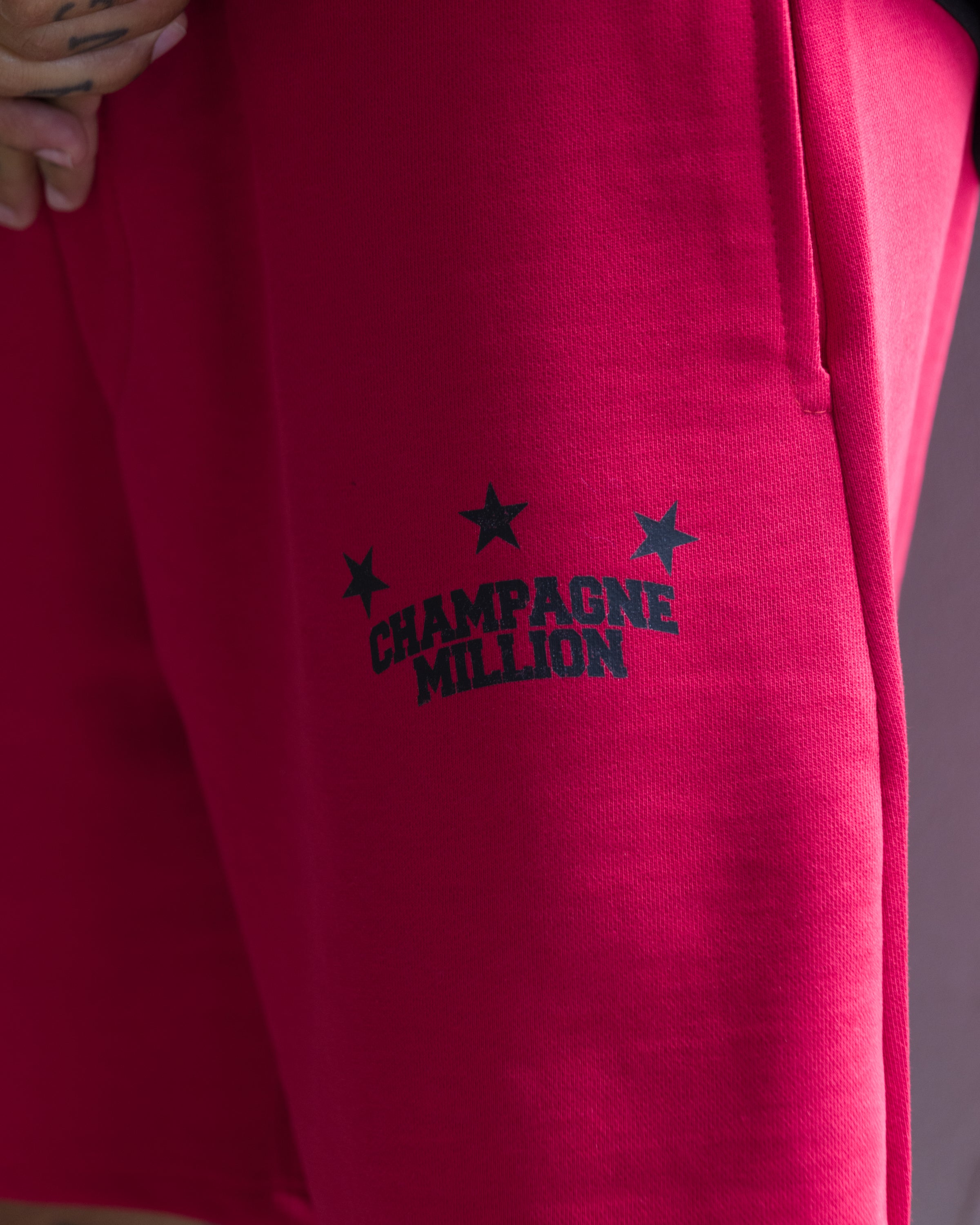 Shorts Champagne Million - Rosso