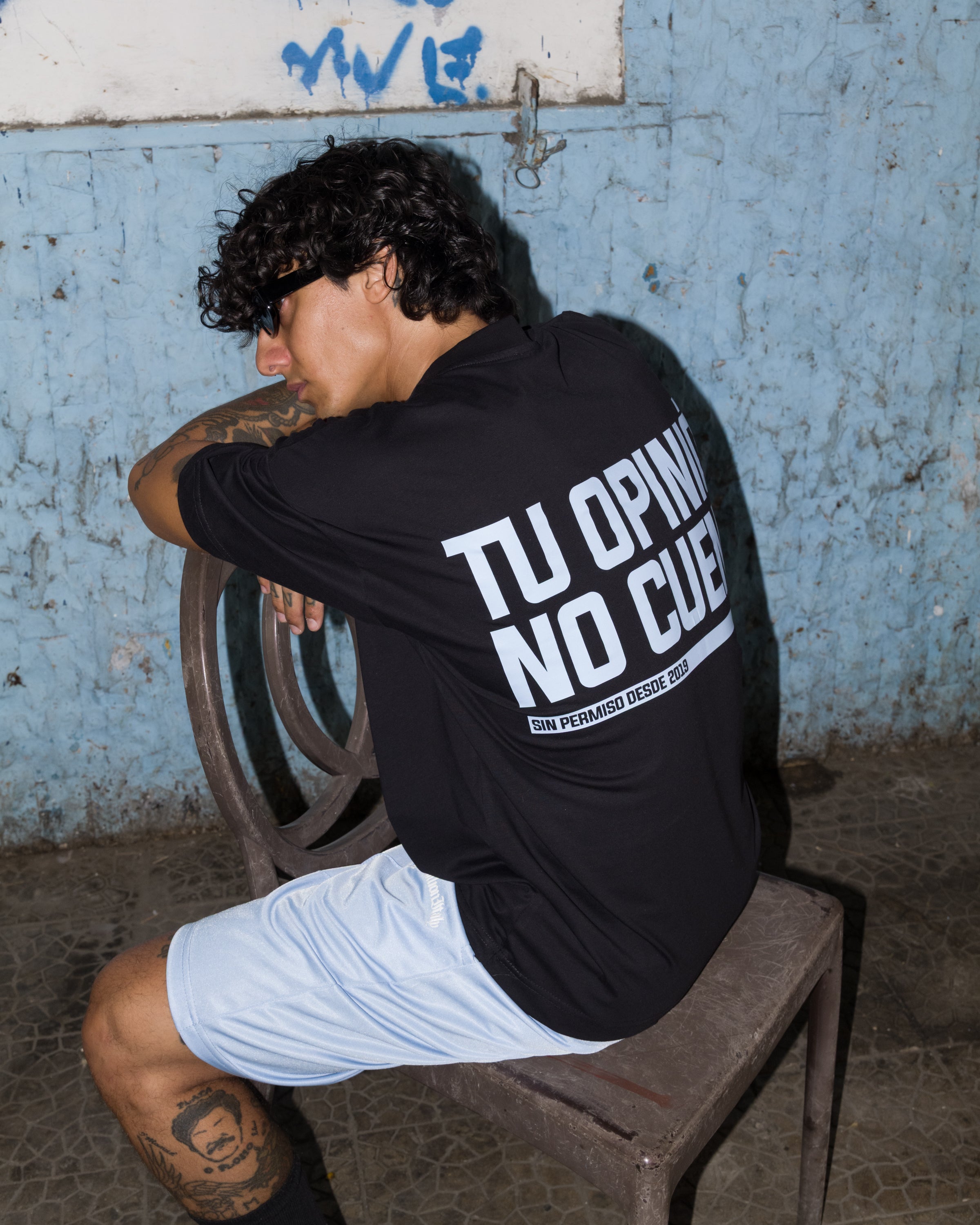 Shorts Sin Permiso Azzurro