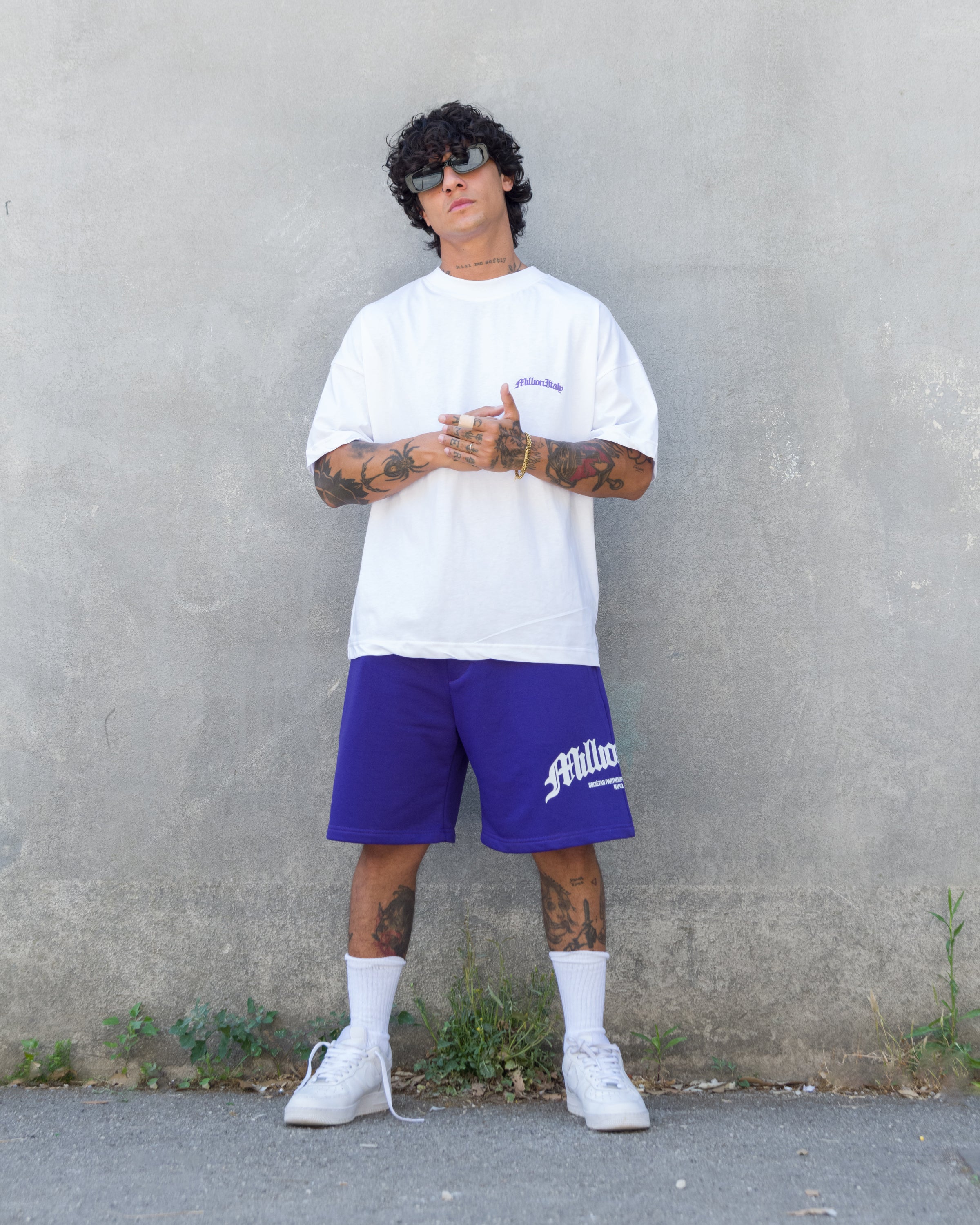 Shorts Viola Arch Logo