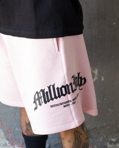 Shorts Rosa Arch Logo