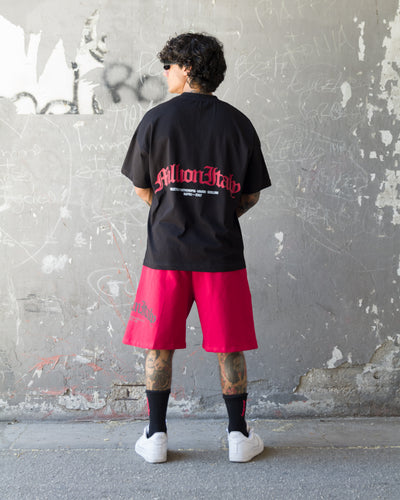 Shorts Rosso Arch Logo