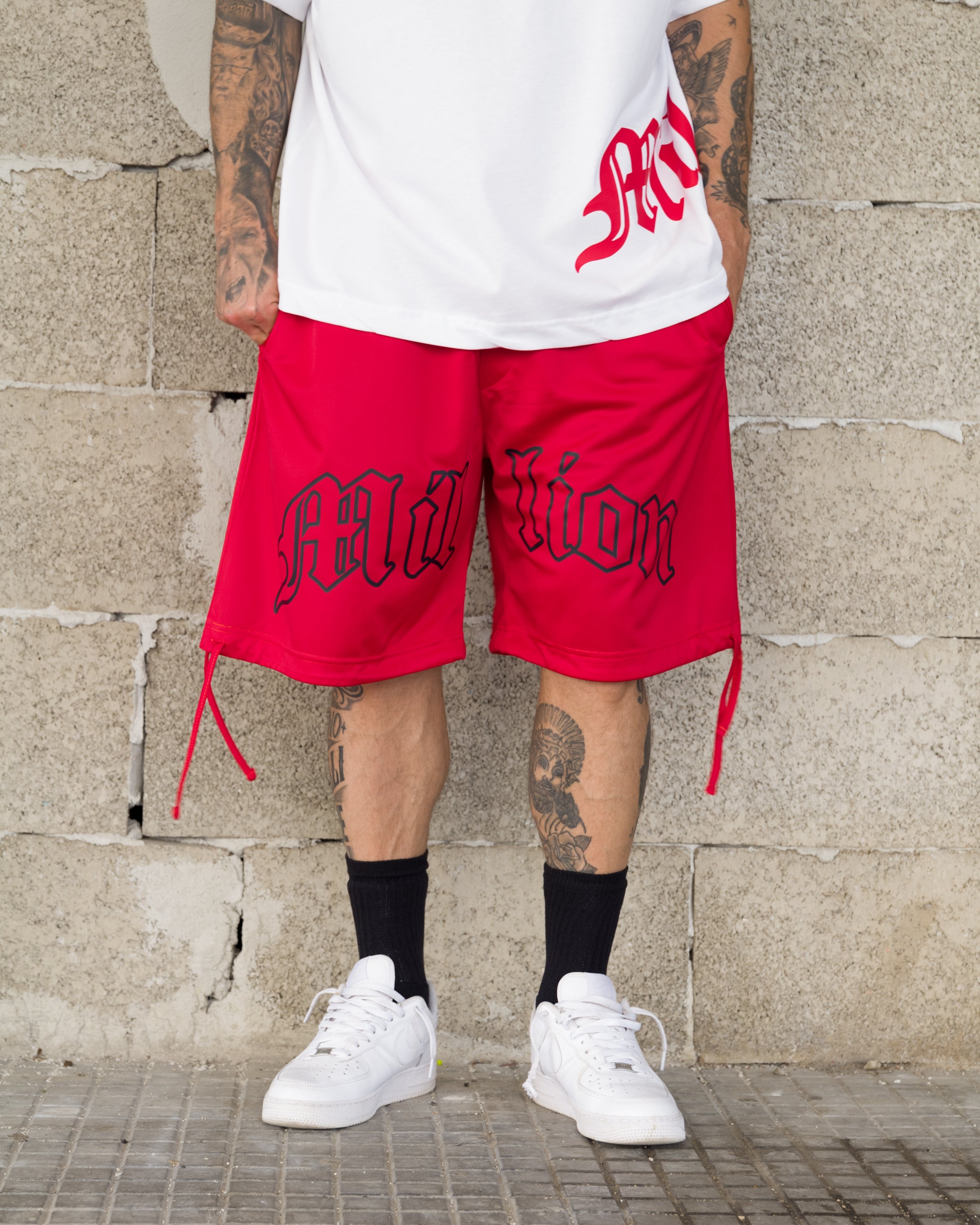 Shorts Gothic Rosso