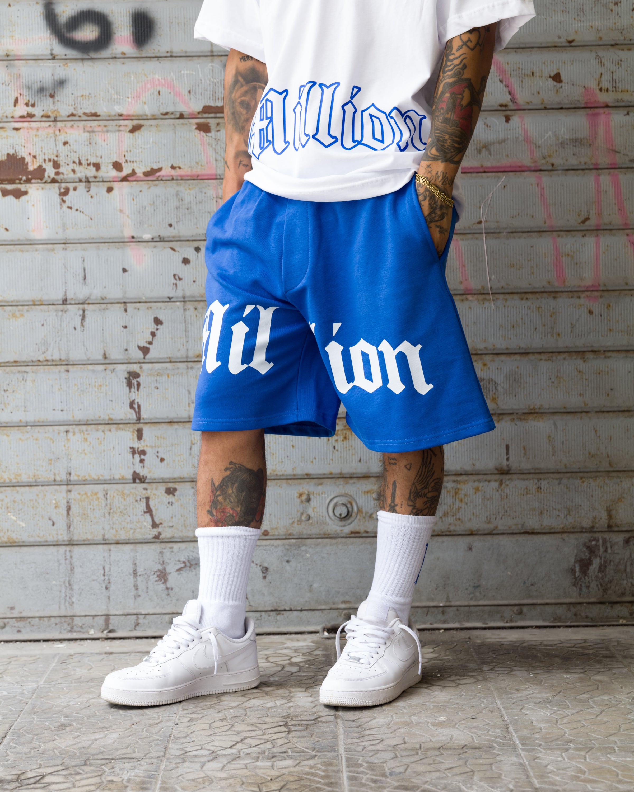 Shorts Logo Full Royal