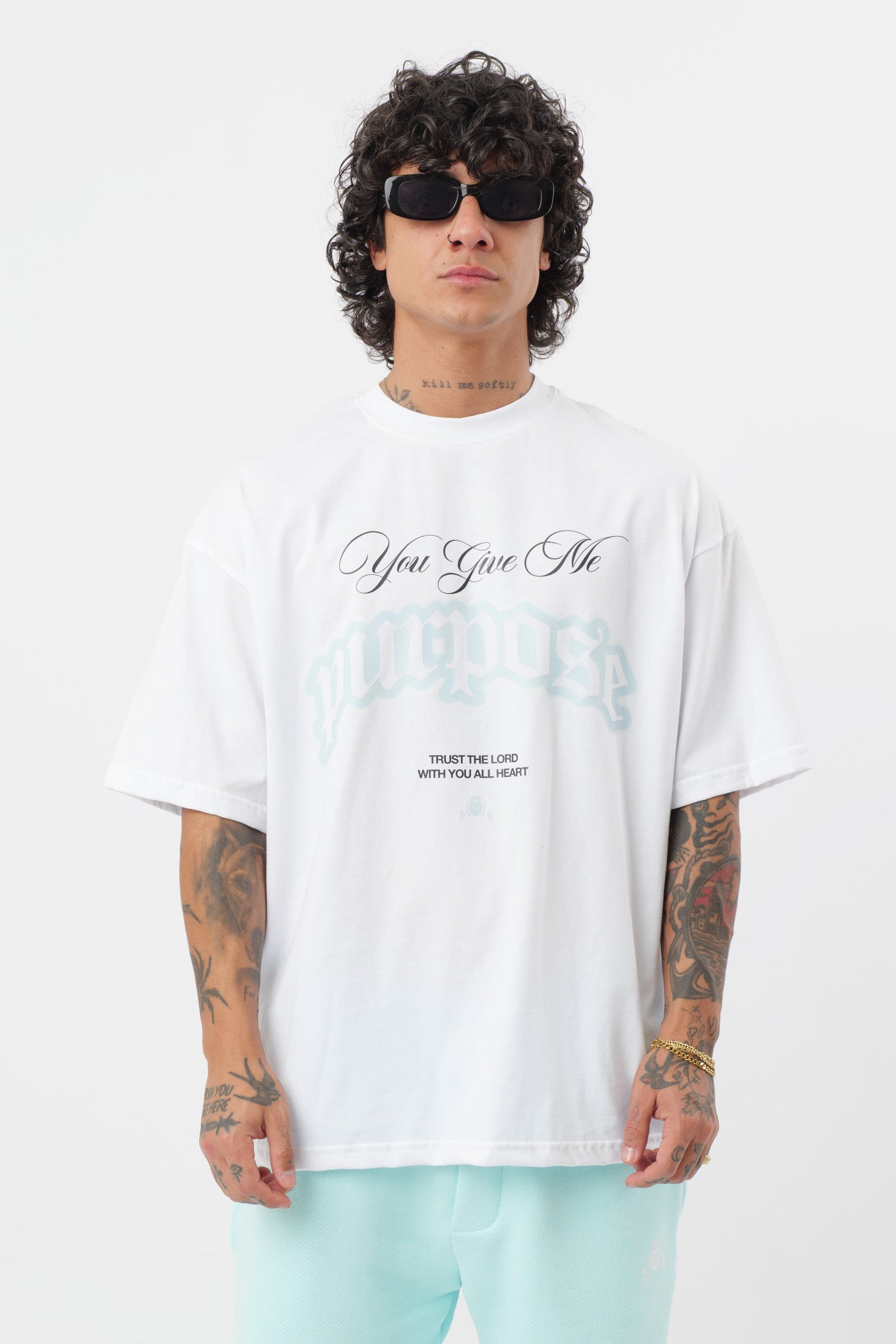 T-Shirt Purpose Bianco