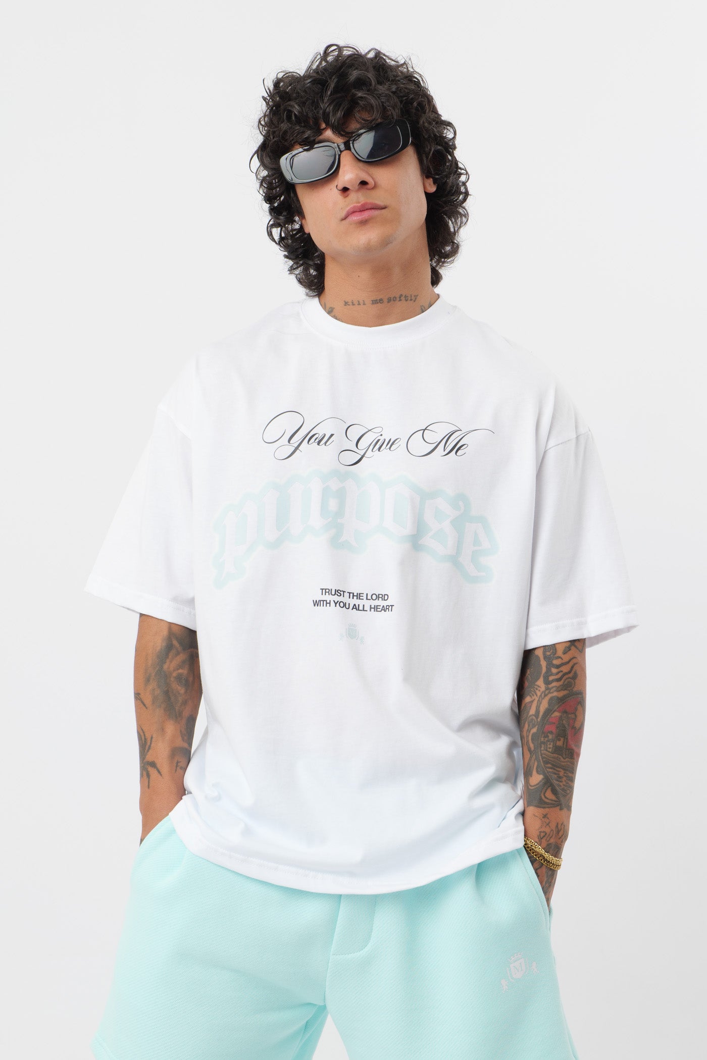 T-Shirt Purpose Bianco