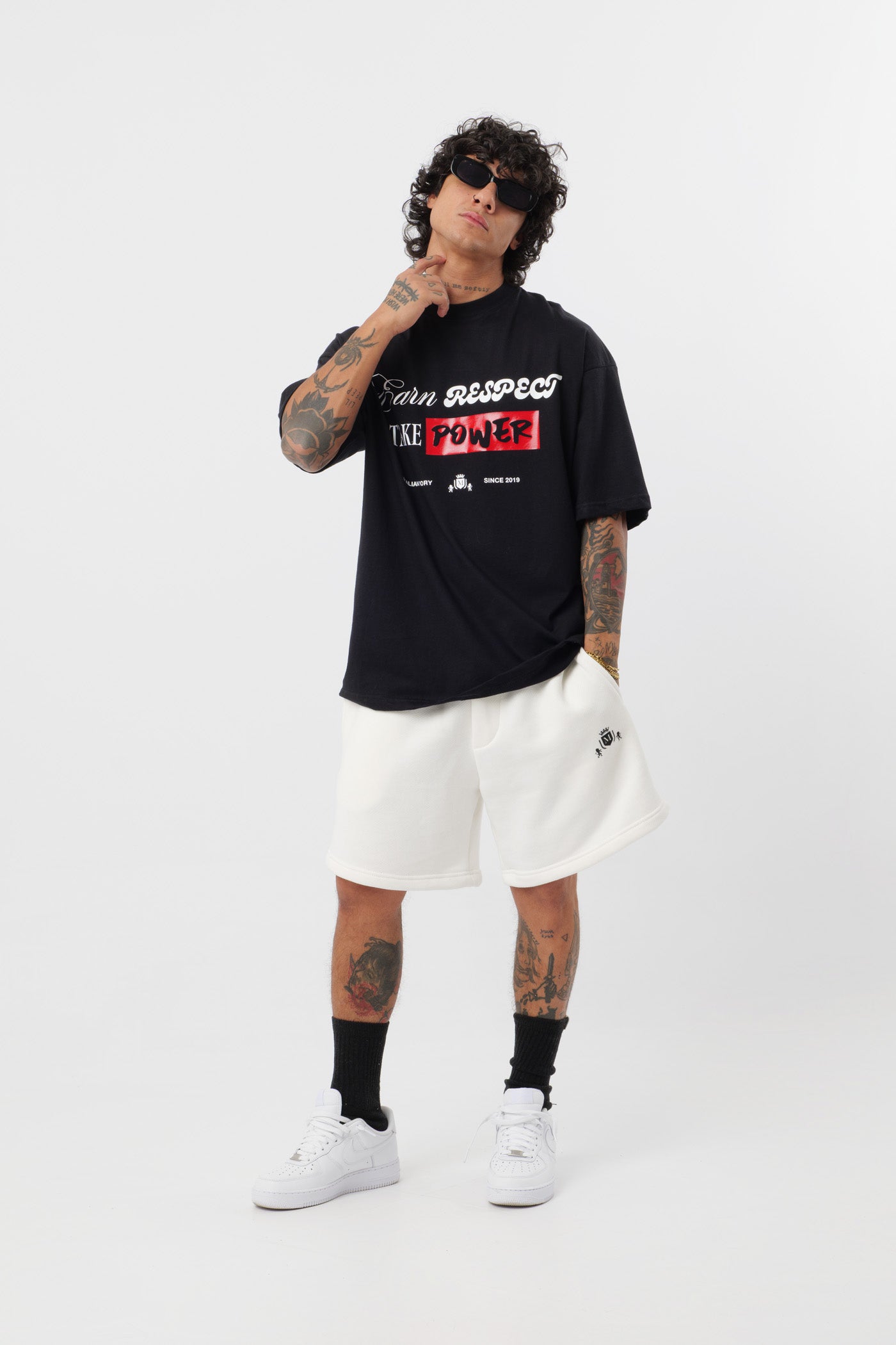 Short Drip Bianco
