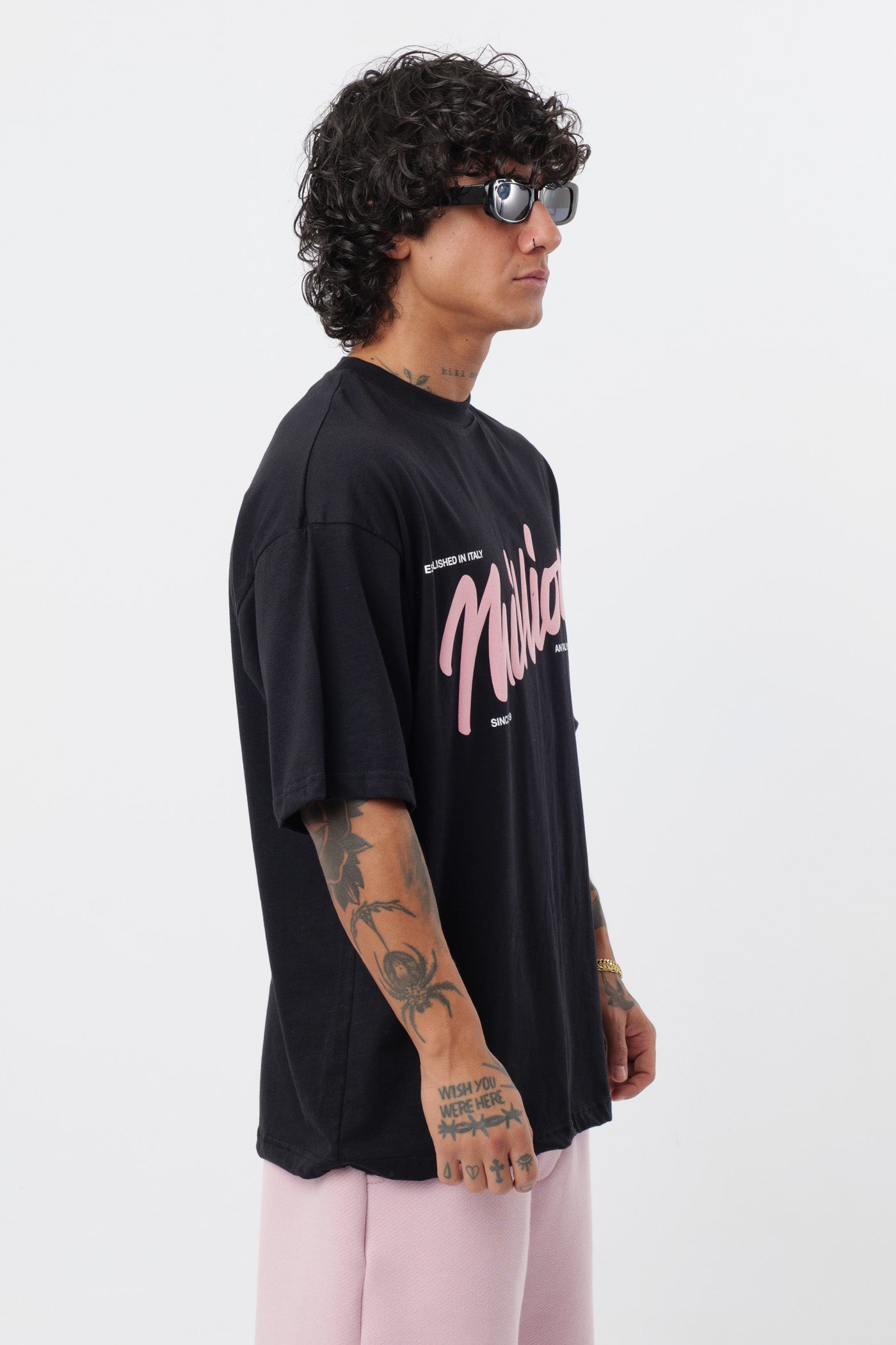 T-Shirt BabyRose Nera de