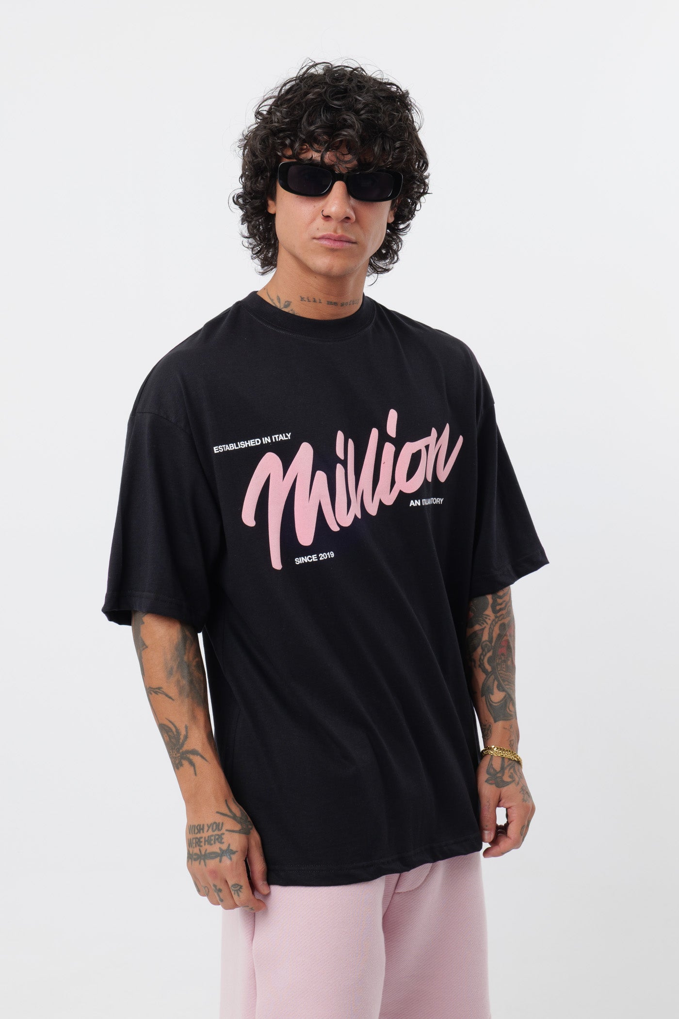 T-Shirt BabyRose Nera de