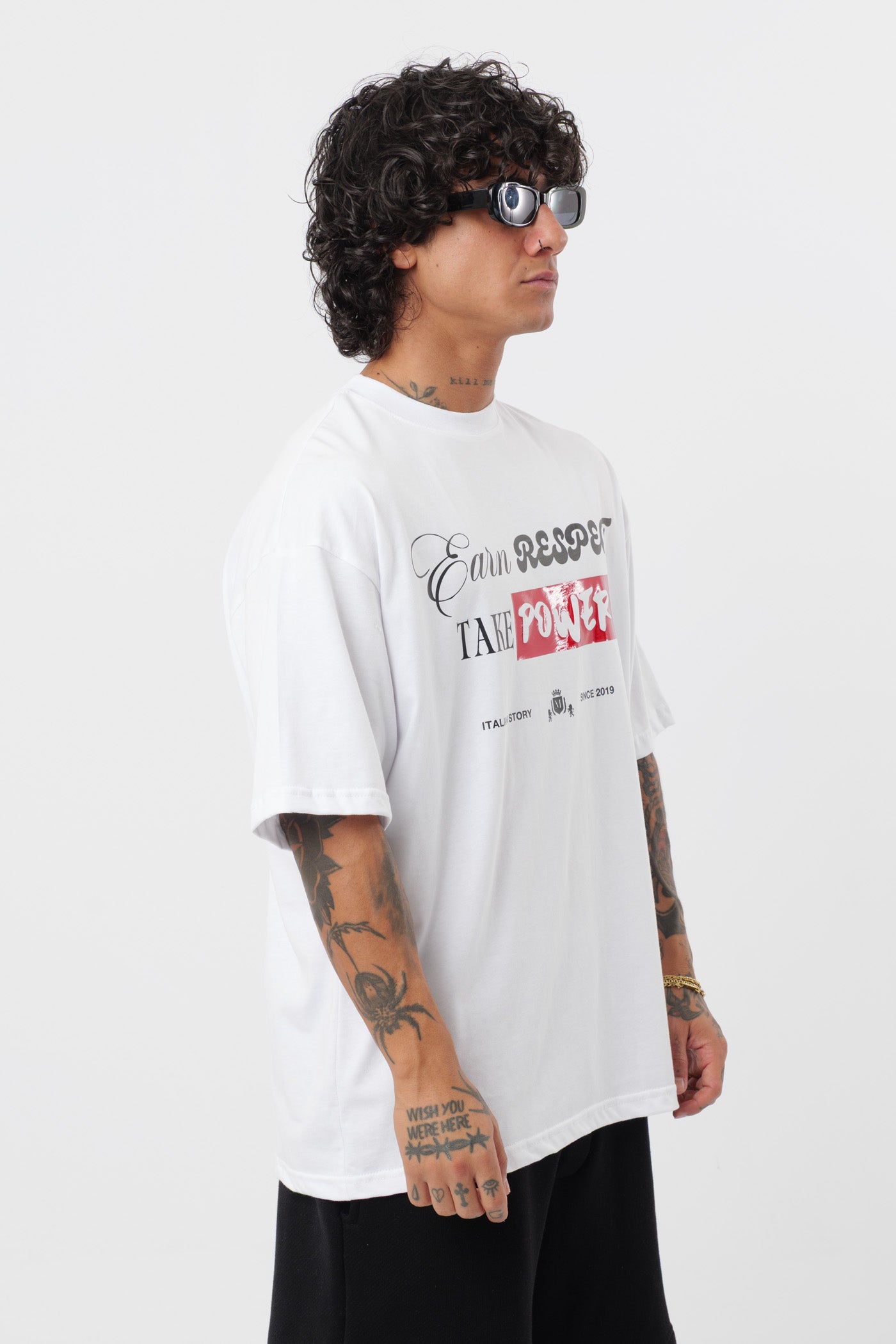 T-Shirt Respect Bianca