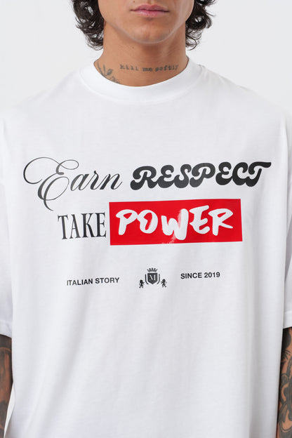 T-Shirt Respect Bianca