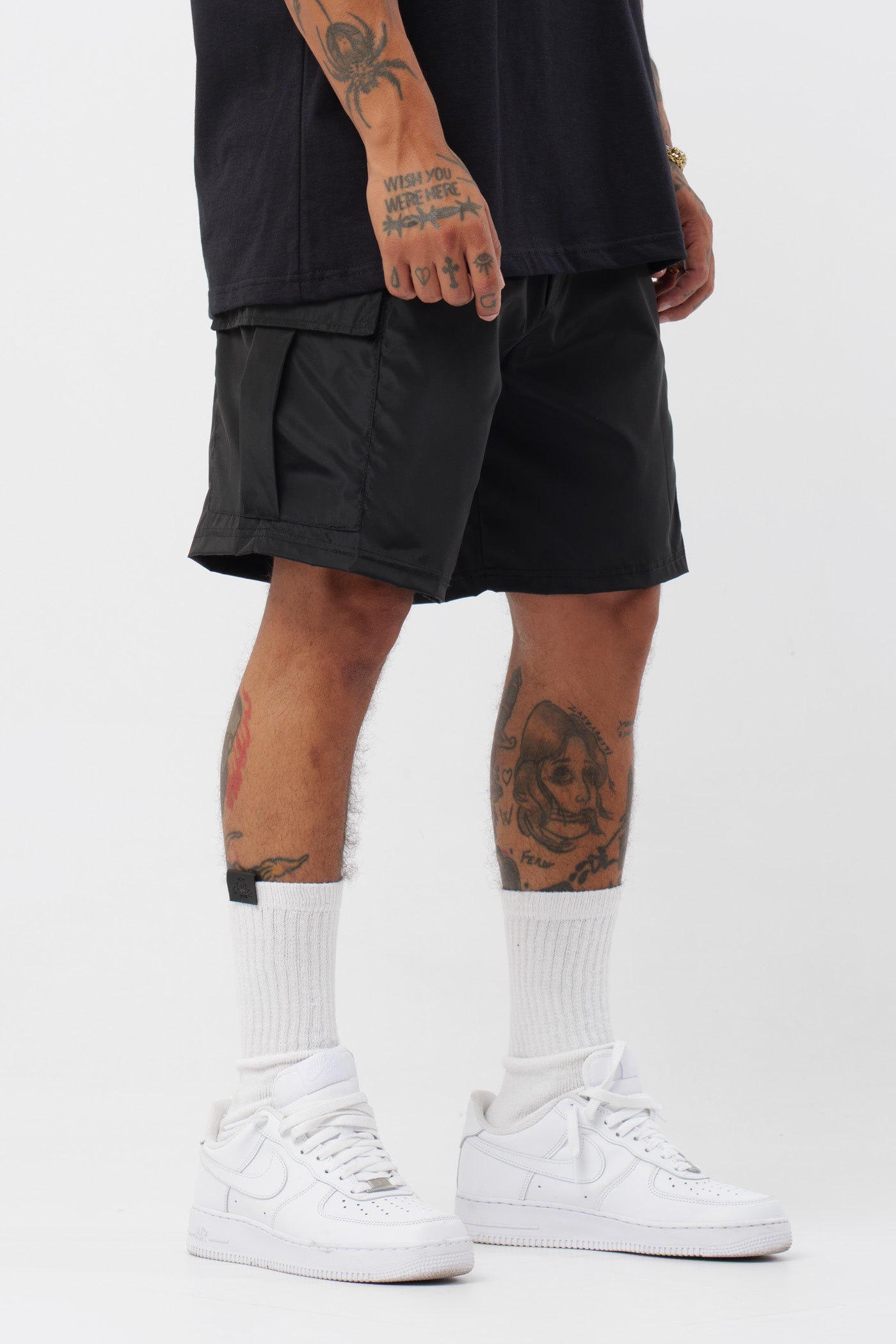 Short Cargo Nero