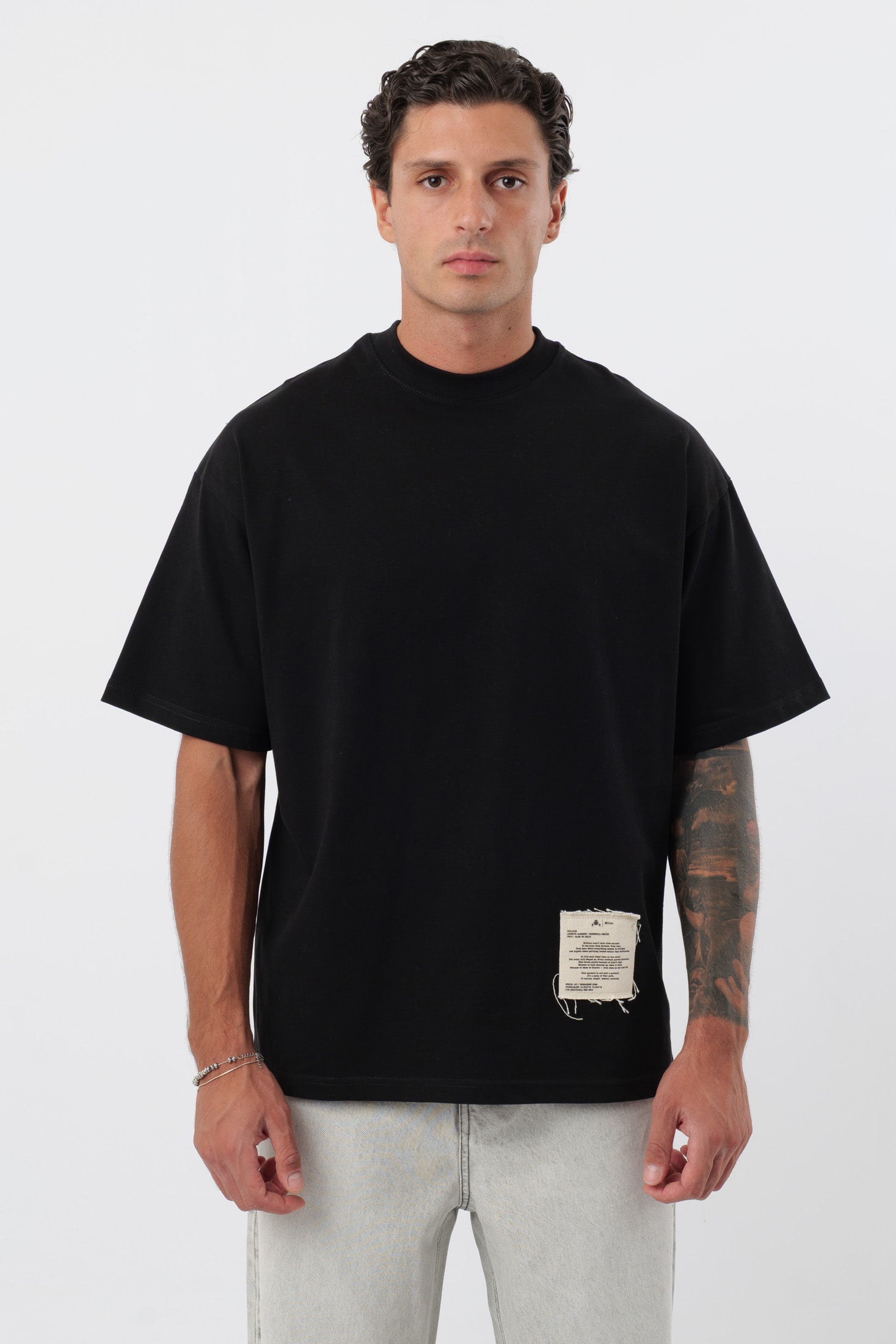 Tee "Archive" Nera