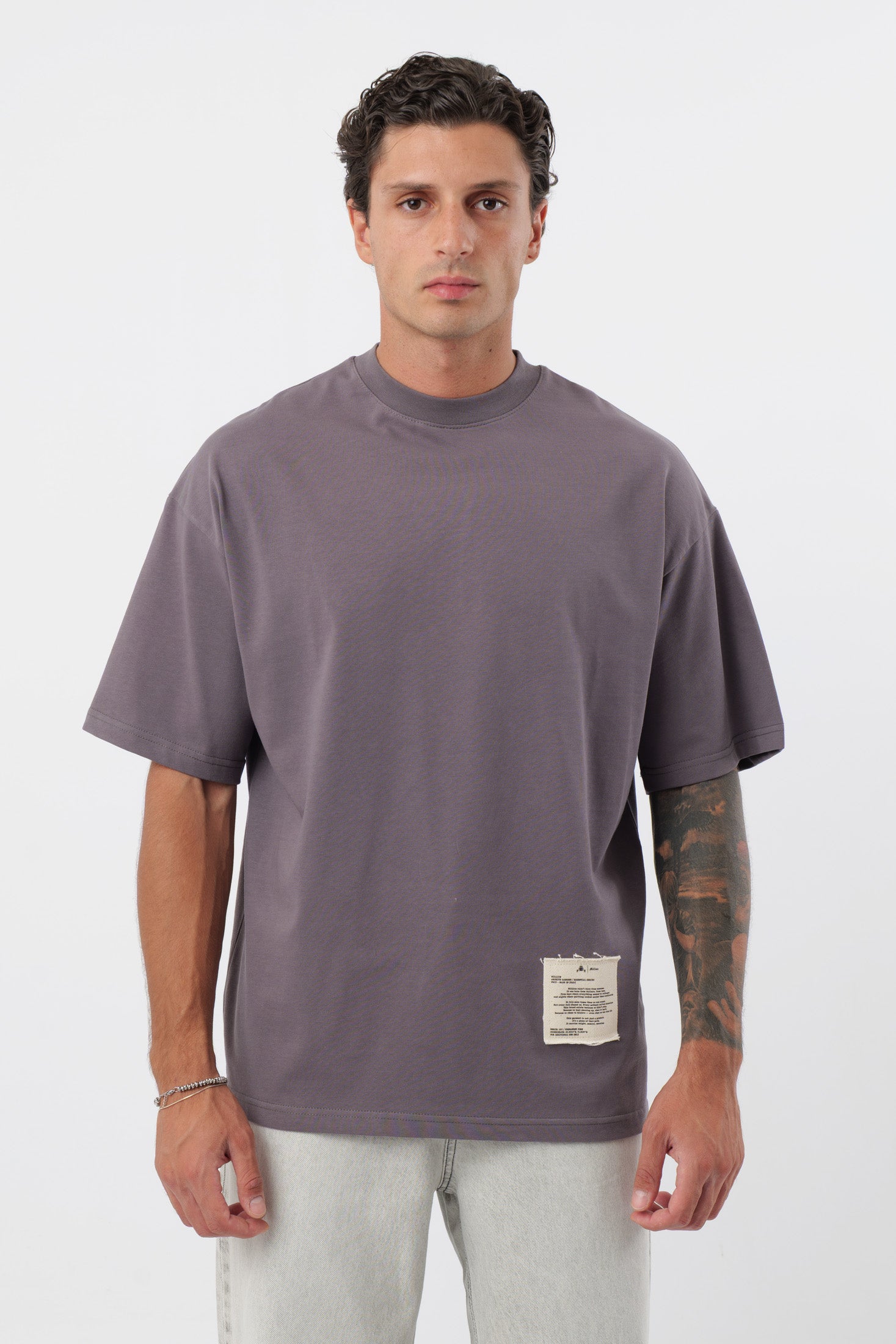 Tee "Archive" Grigia