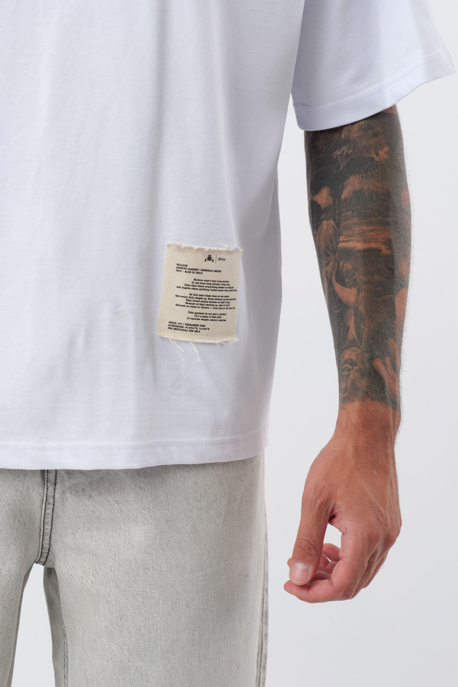 Tee "Archive" Bianca