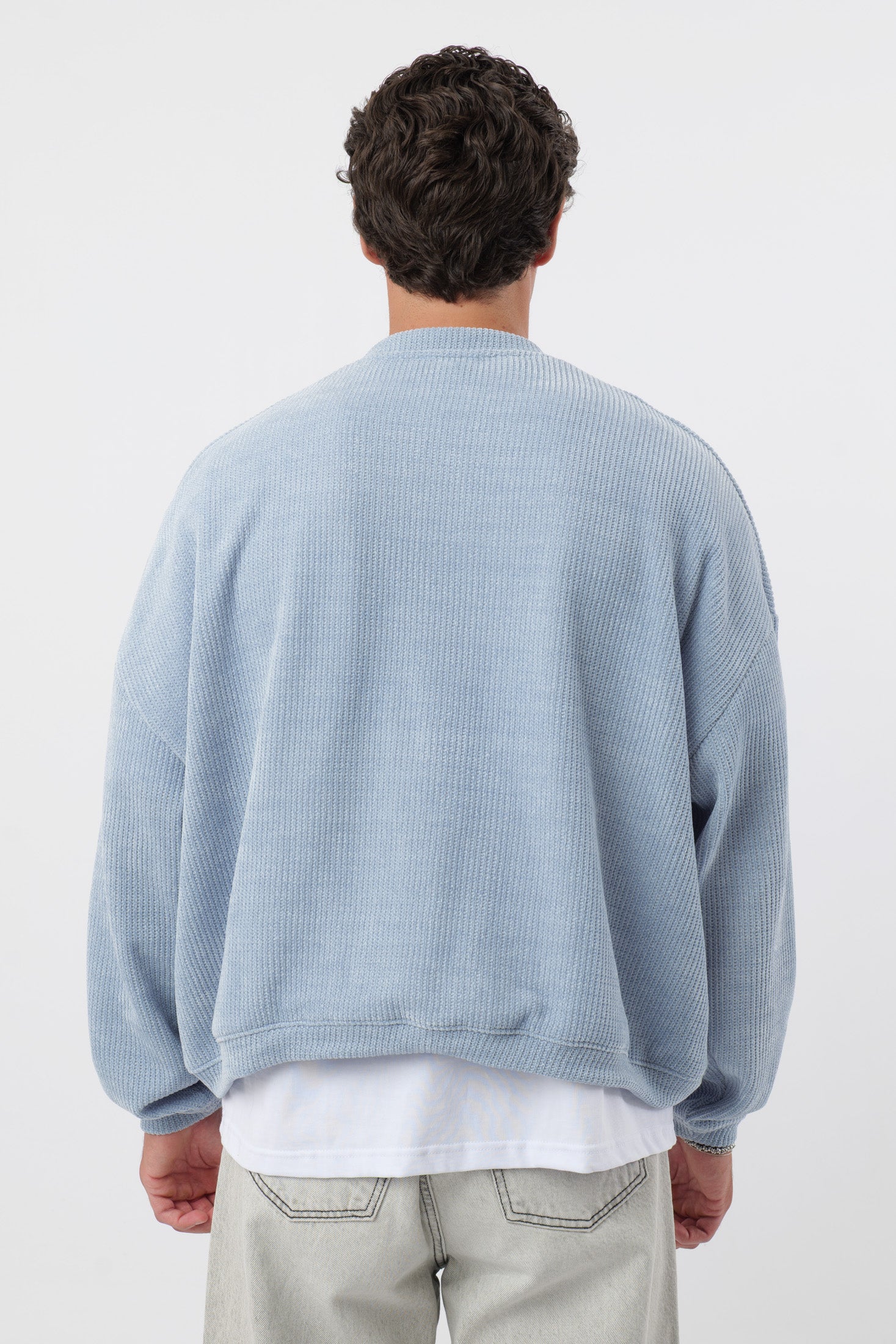 Crewneck 'Archive' Celeste