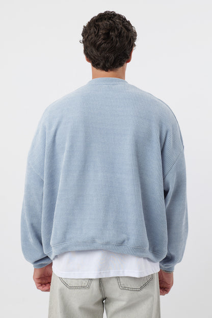 Crewneck 'Archive' Celeste