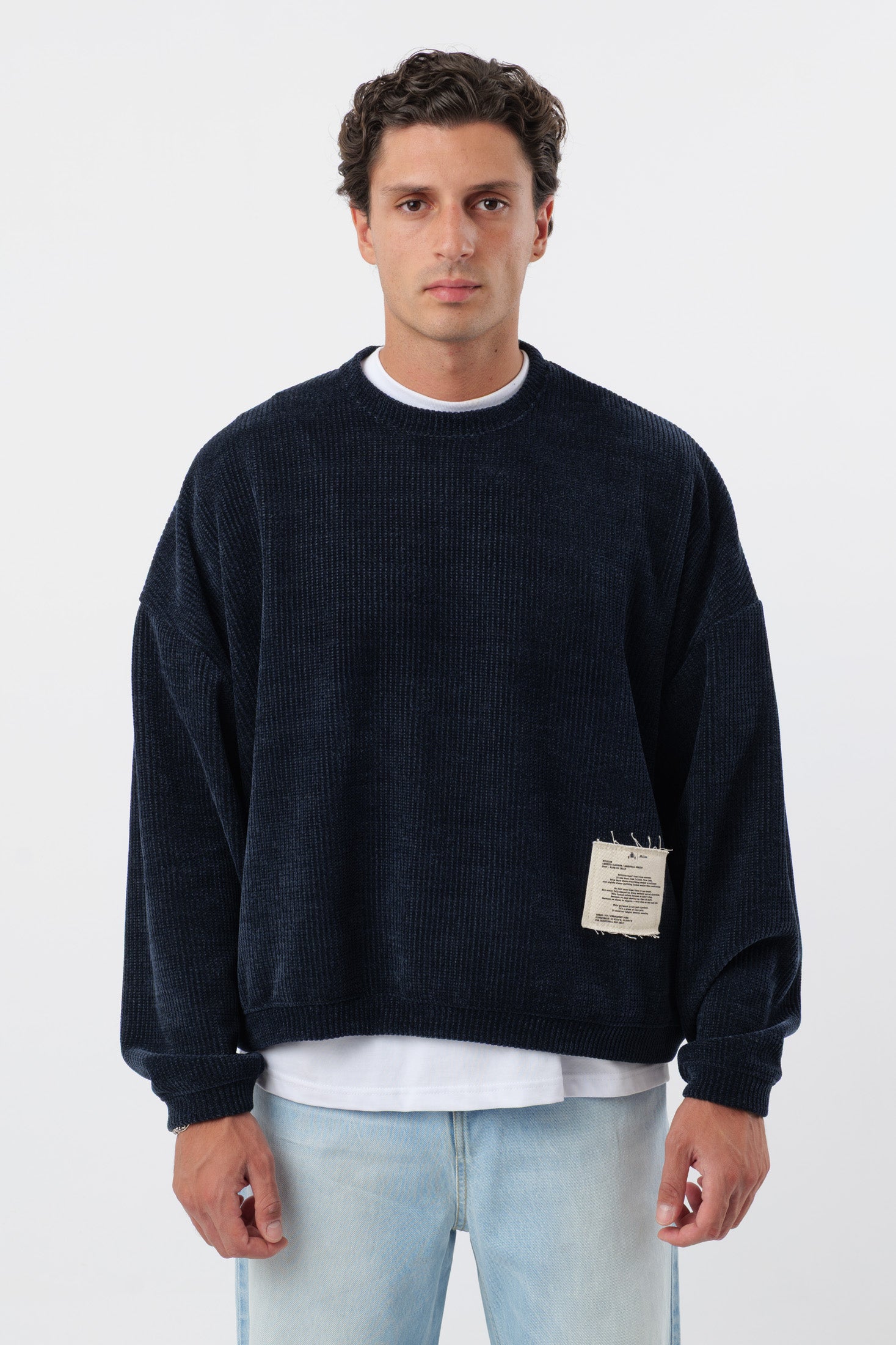 Crewneck 'Archive' Navy