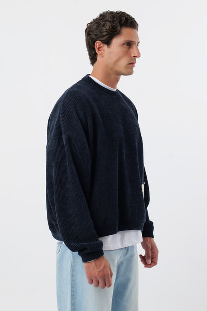 Crewneck 'Archive' Navy