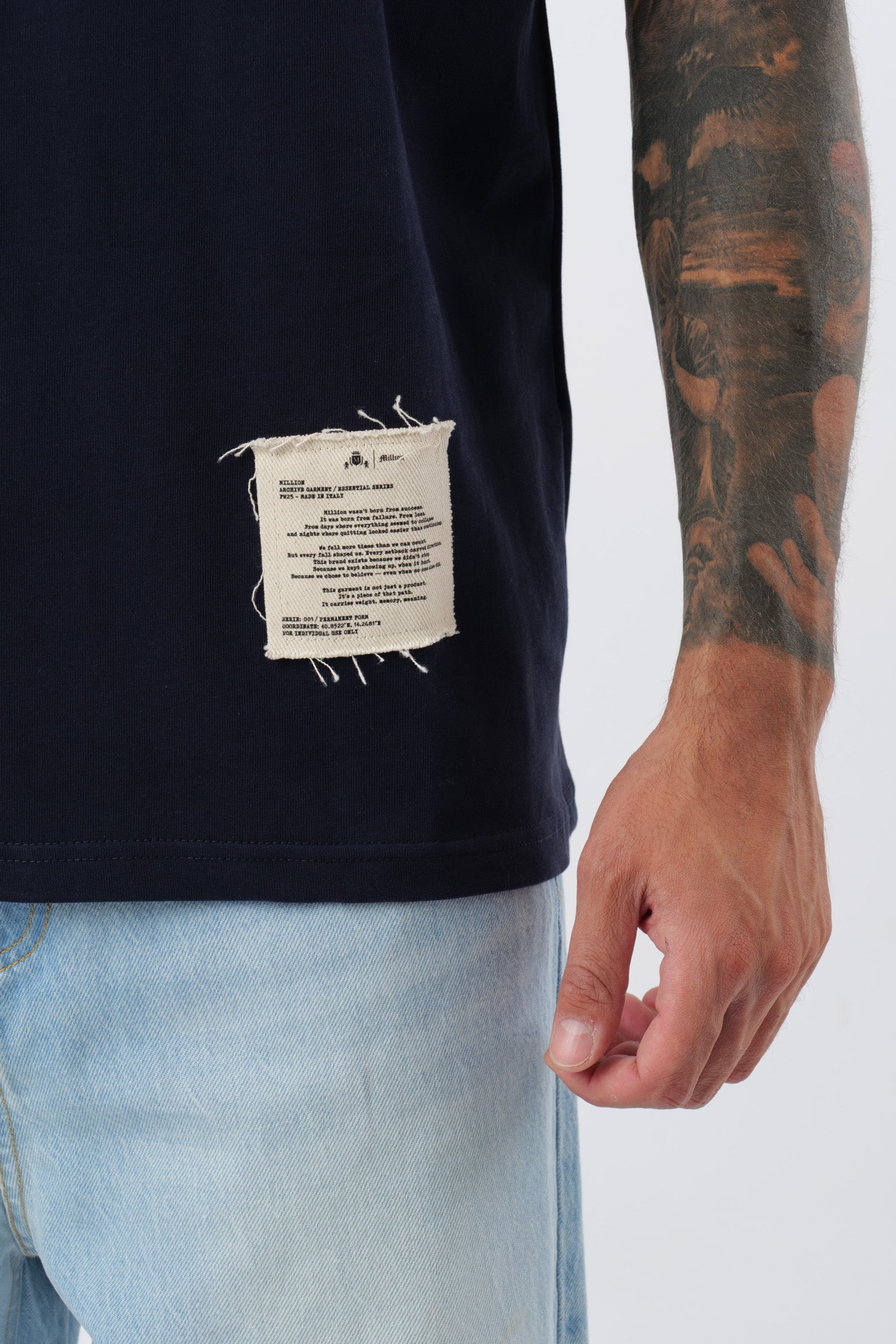 Tee "Archive" Navy