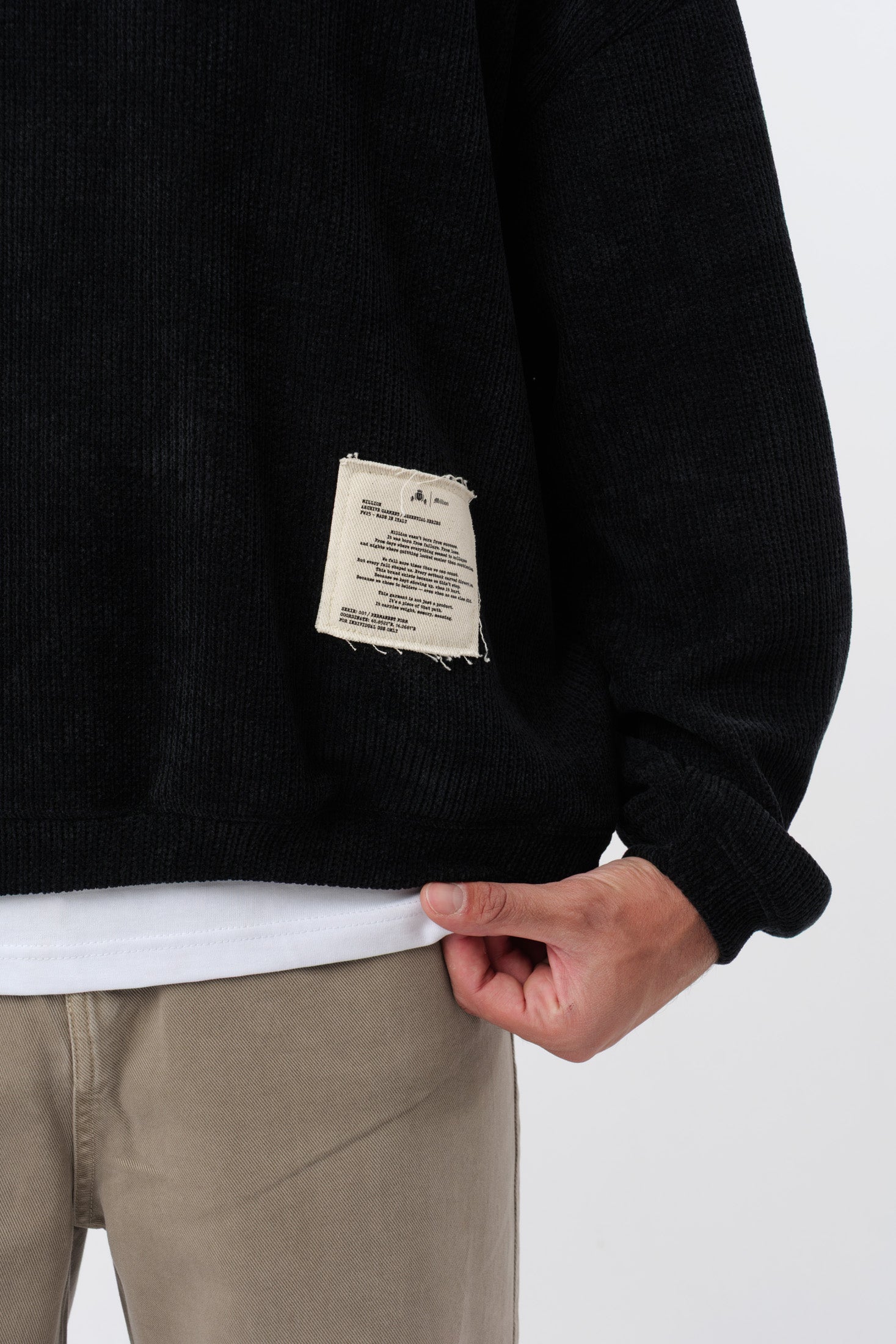 Crewneck 'Archive' Nera