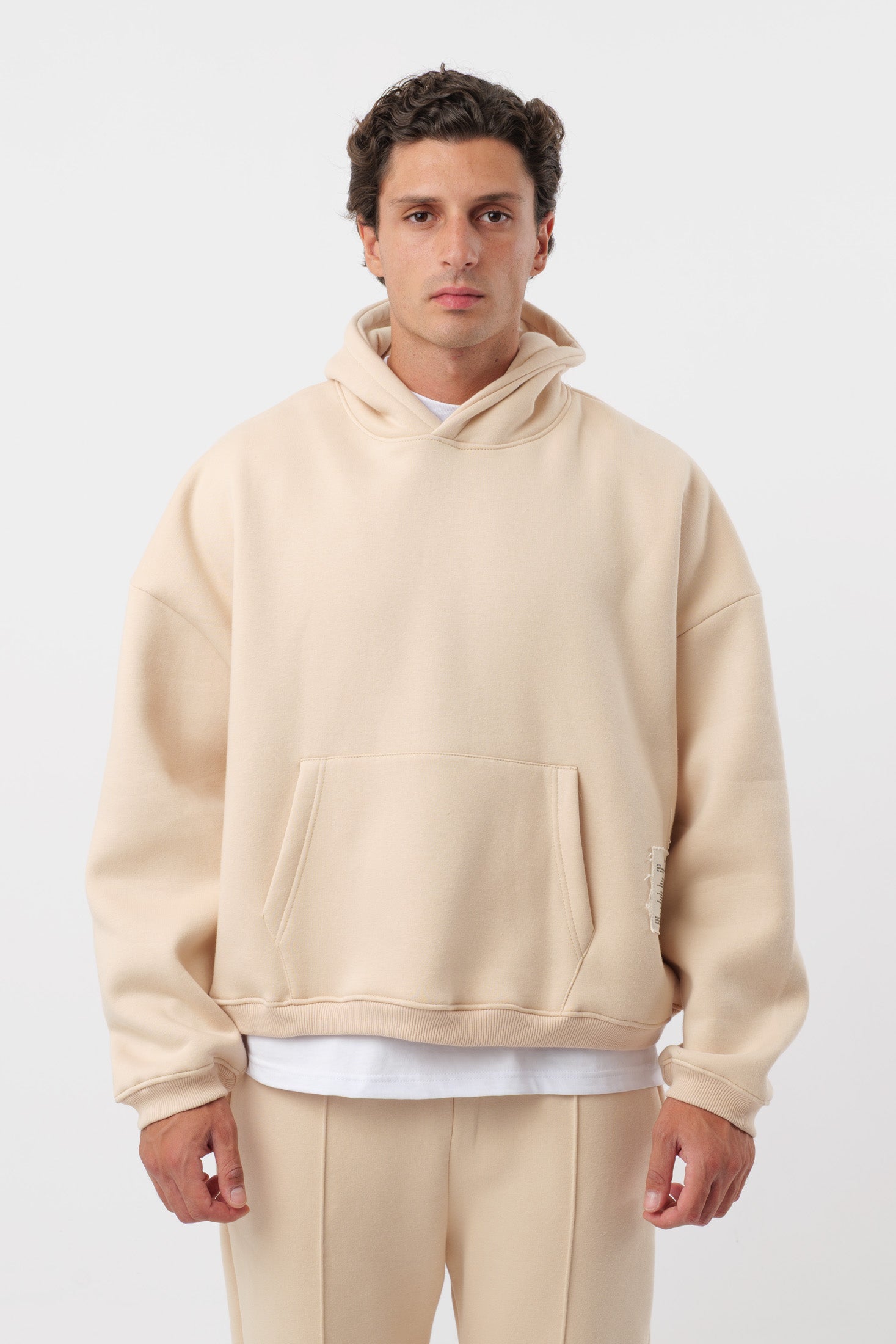 Hoodie ‘Archive’ Sand