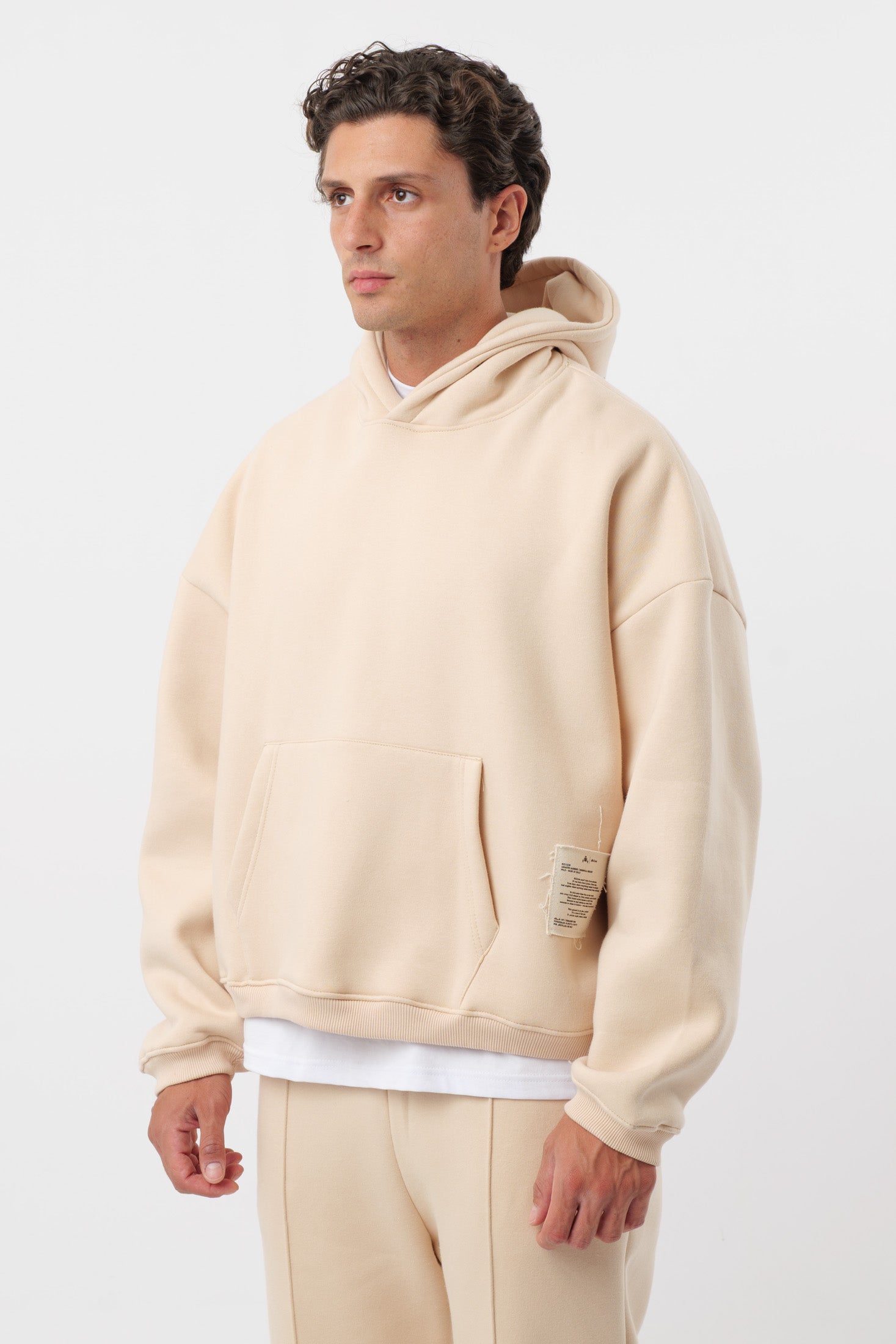 Hoodie ‘Archive’ Sand