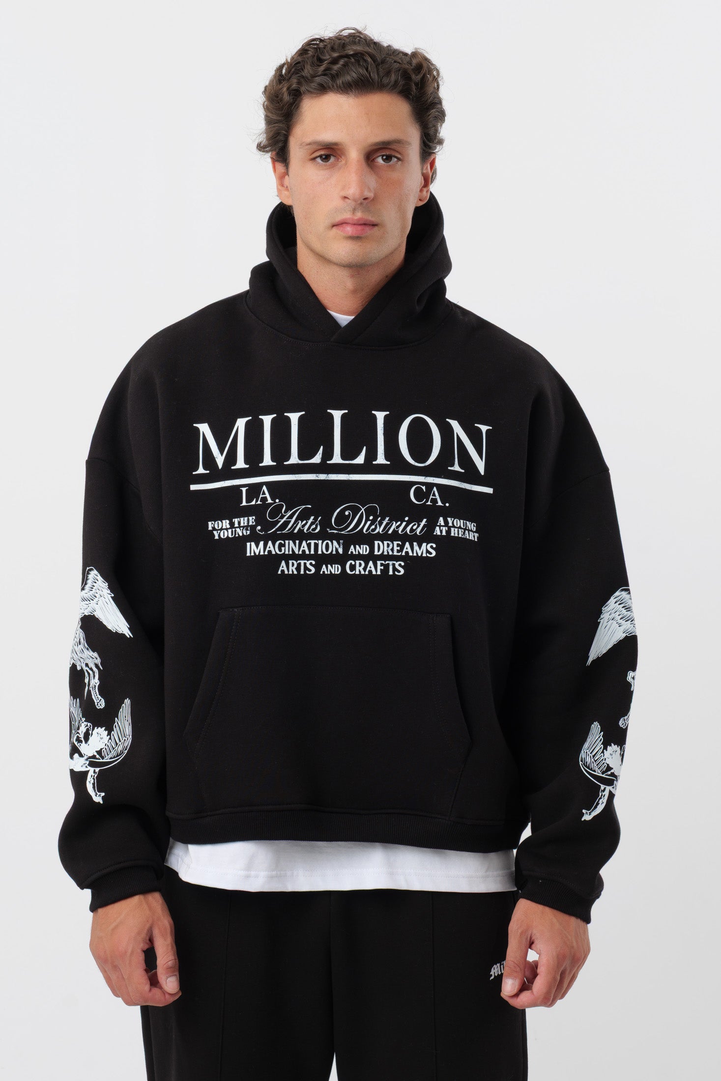 Hoodie Black District