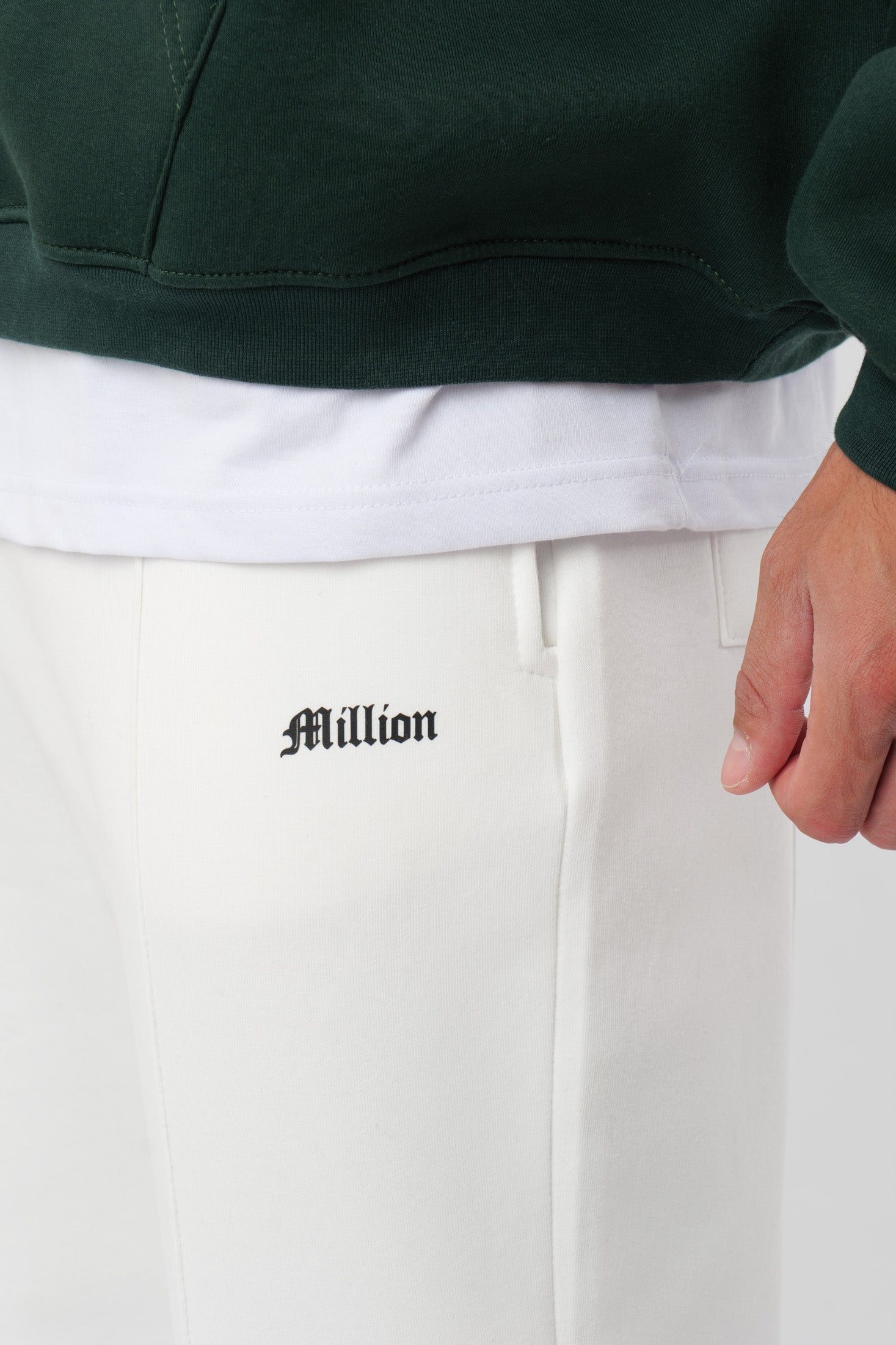 Sweatpants Logo Cream