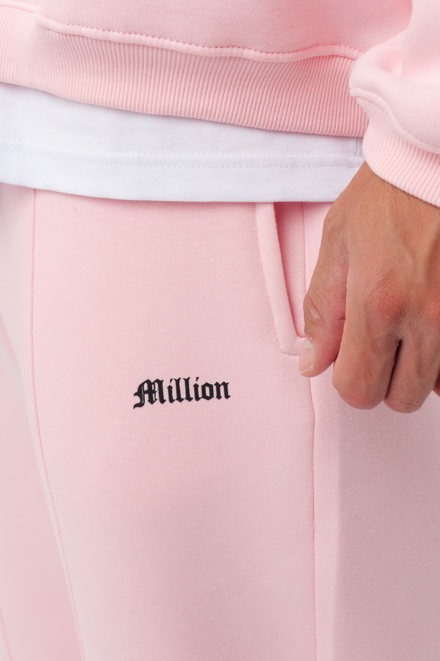 Sweatpants Logo Pink